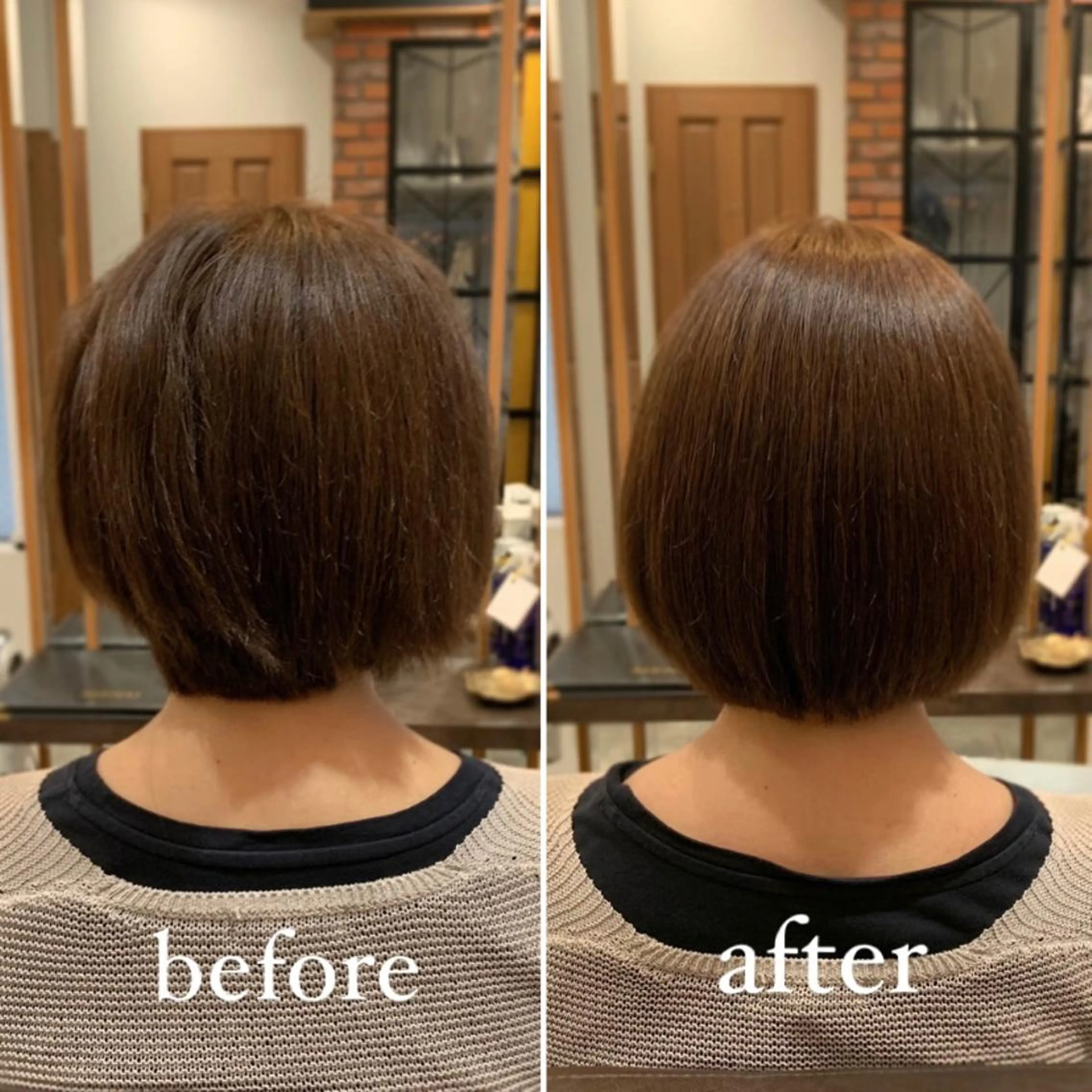 ショート パーマ 縮毛矯正 中村 研介のヘアスタイル