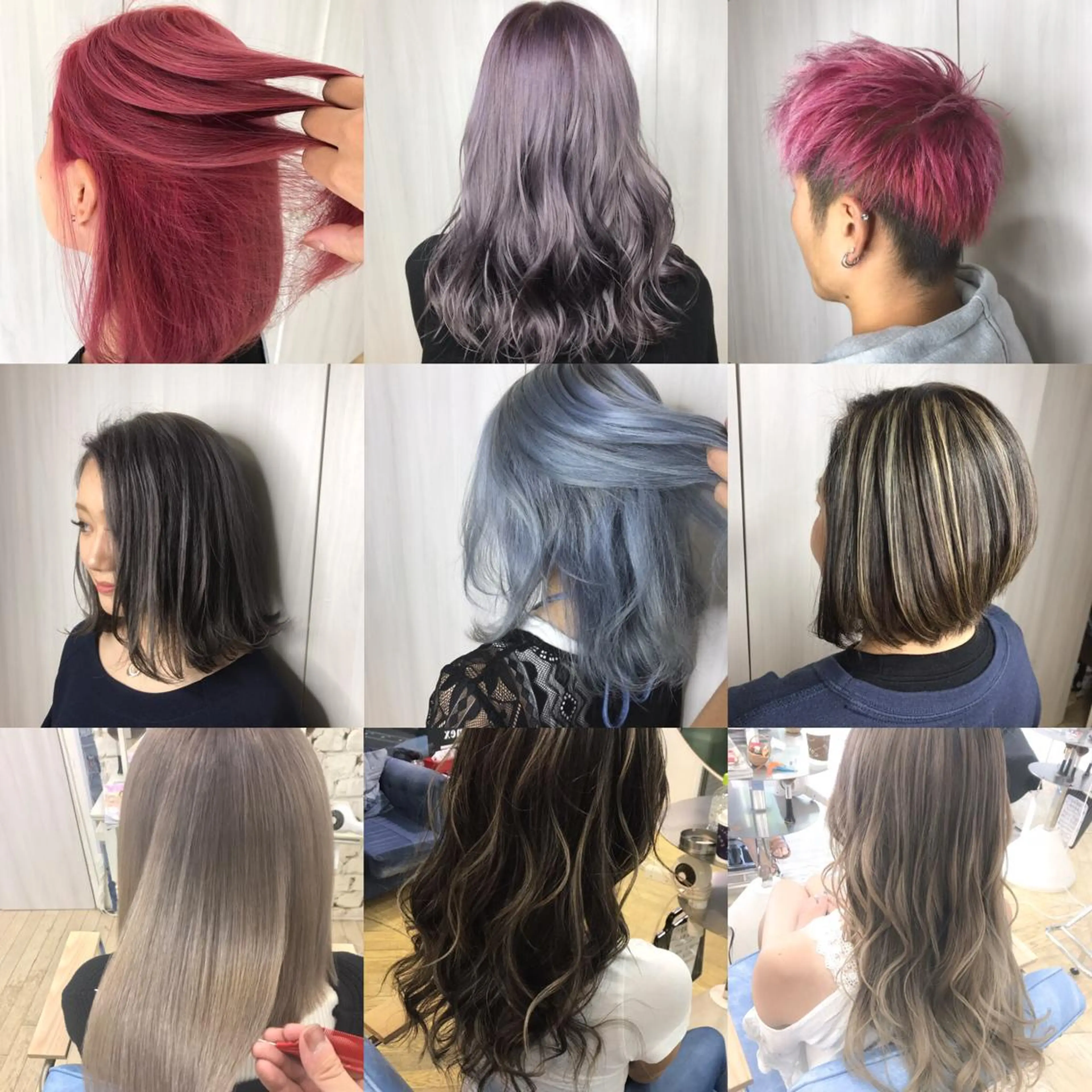 セミロング カラー ヘアアレンジ 外国人風カラー カット ヘアカラー トリートメント replica上大岡所属・松井 敬太郎のヘアスタイル