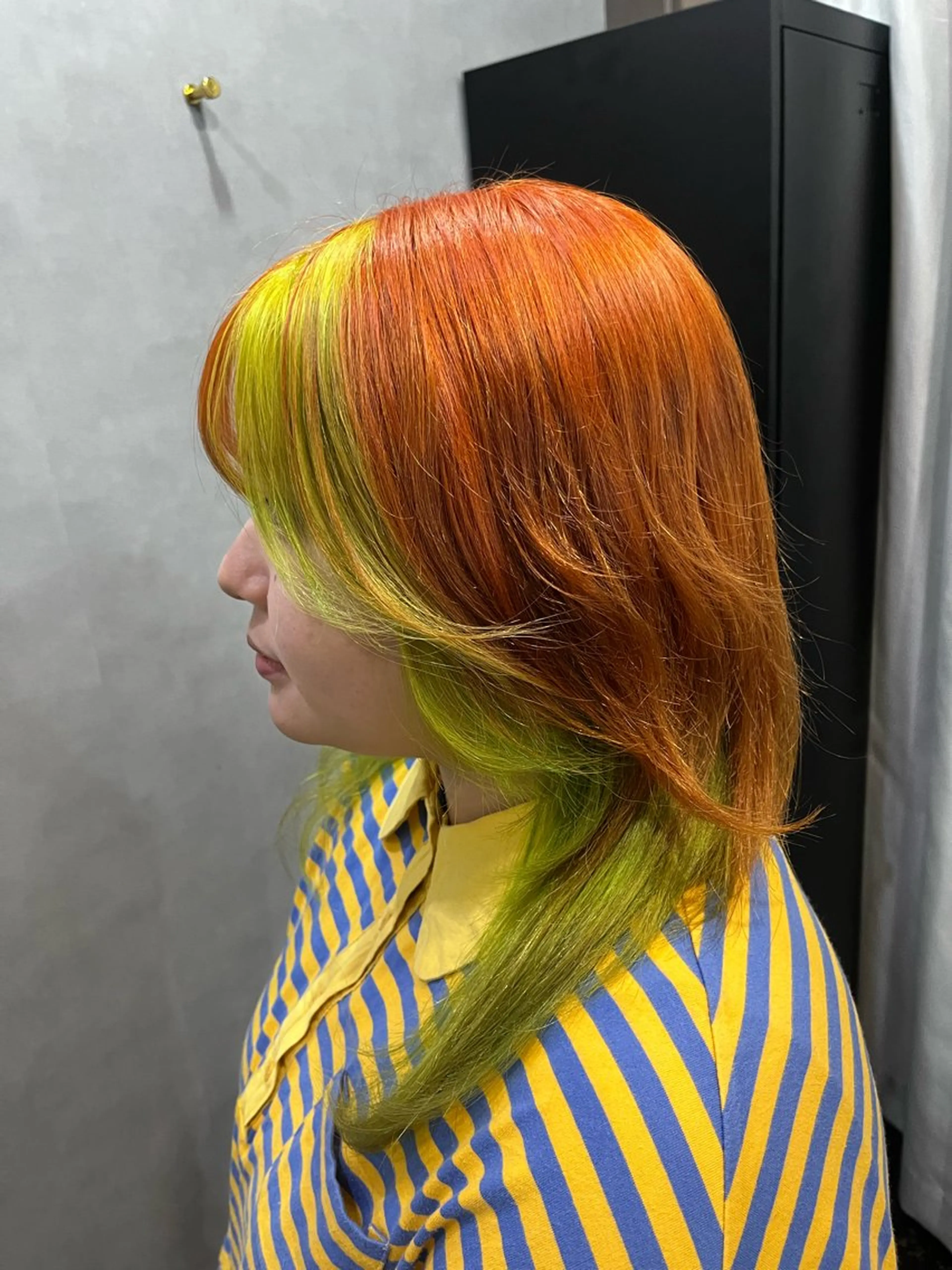 セミロング カラー ハイトーン/韓国風/ 艶髪/吉祥寺のヘアスタイル