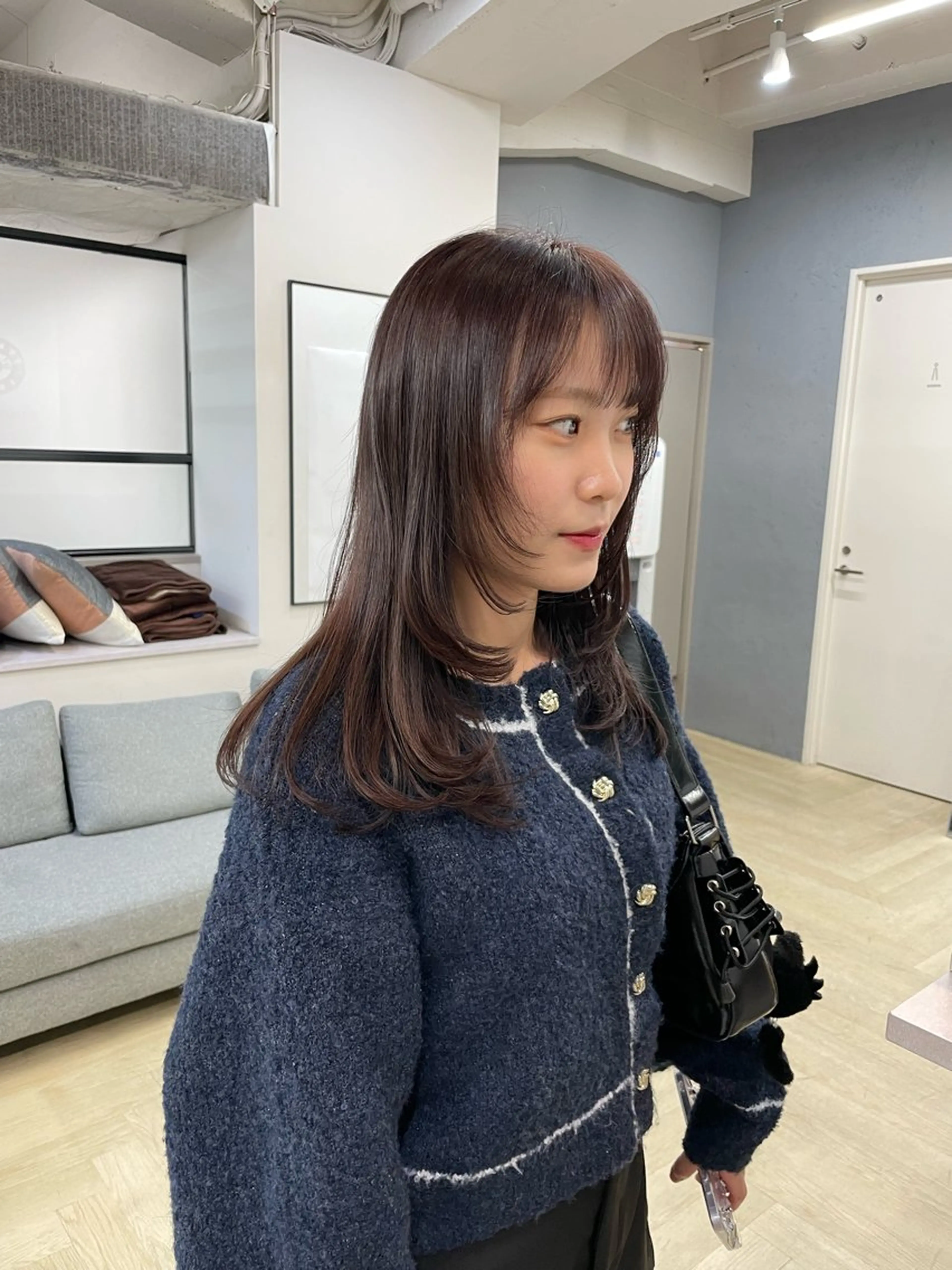 カット+透明感カラー❄️の写真