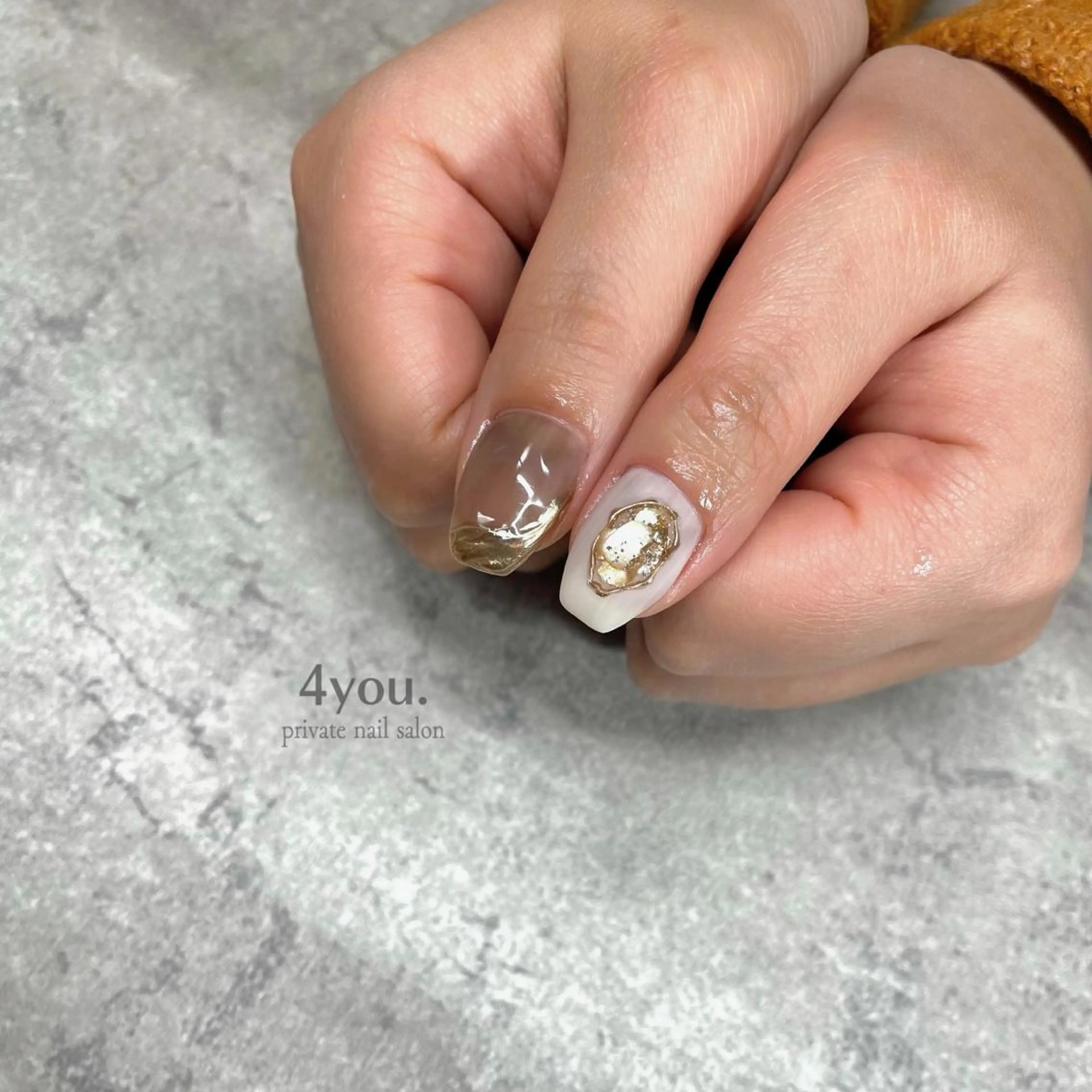 ネイル nail salon ４ｙｏｕ．のネイルデザイン