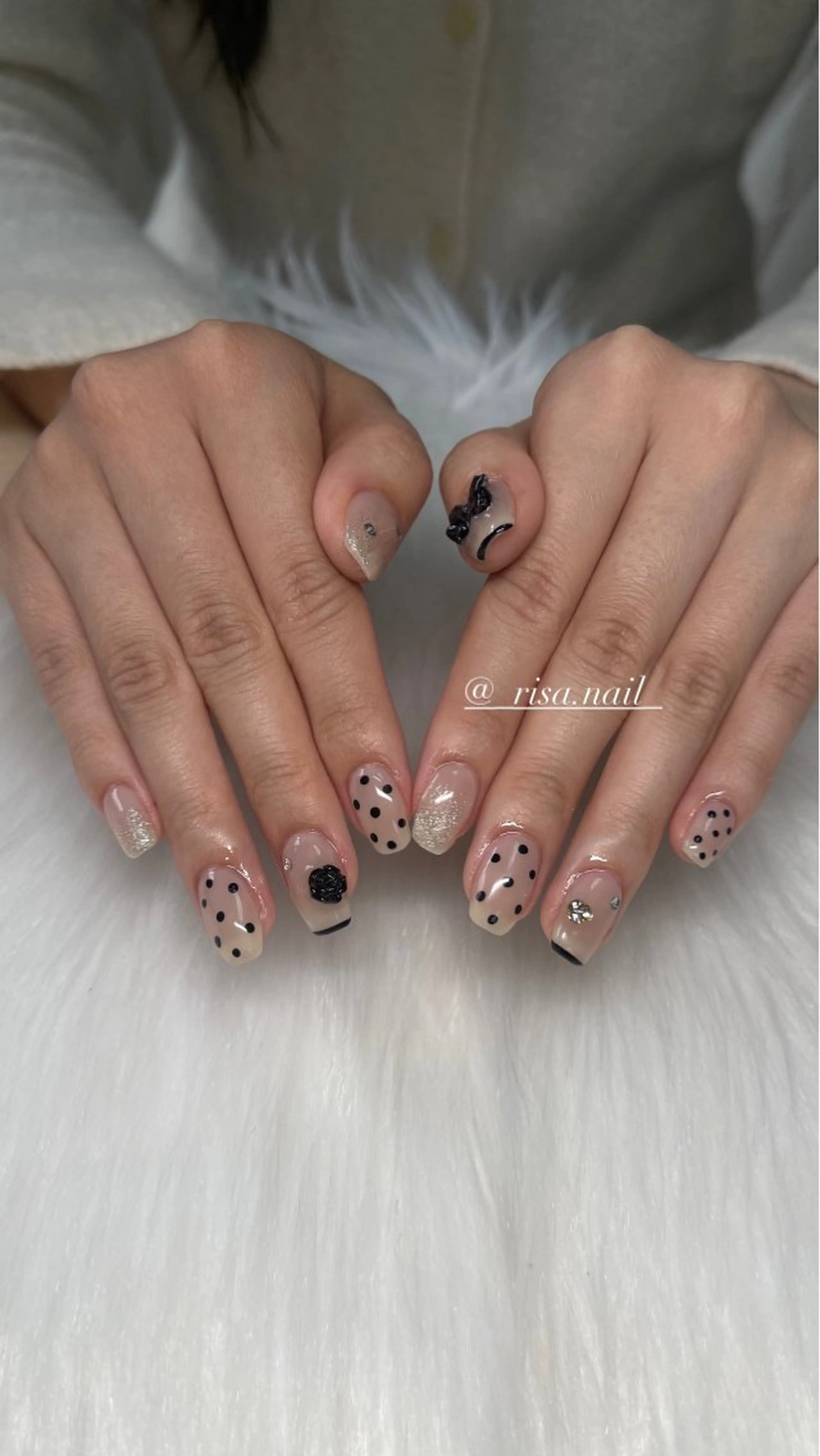 ネイル ハンドネイル 🅁nail🪞✨ risa🎀のネイルデザイン