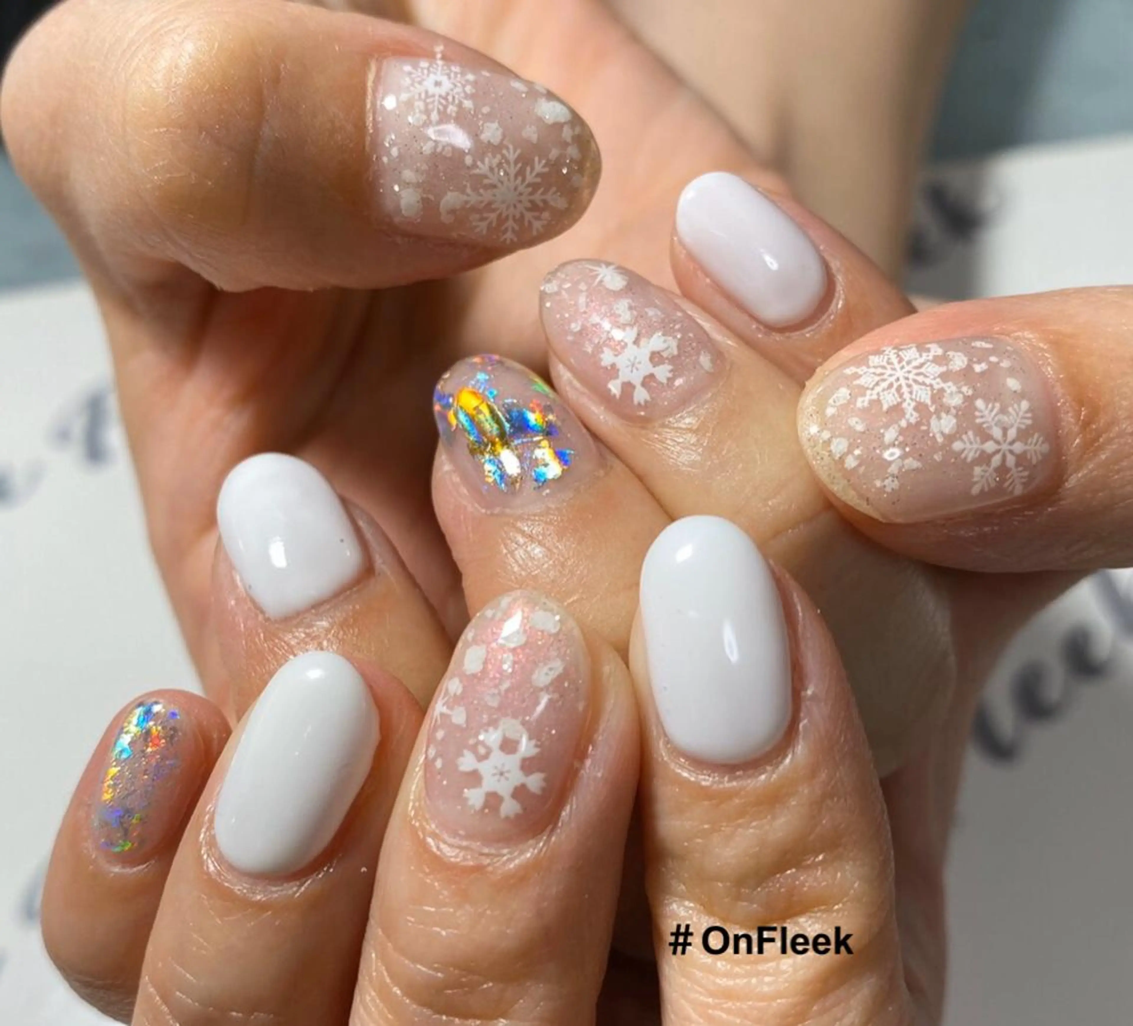 ネイル ハンドネイル NailSalon ＃OnFleekのネイルデザイン