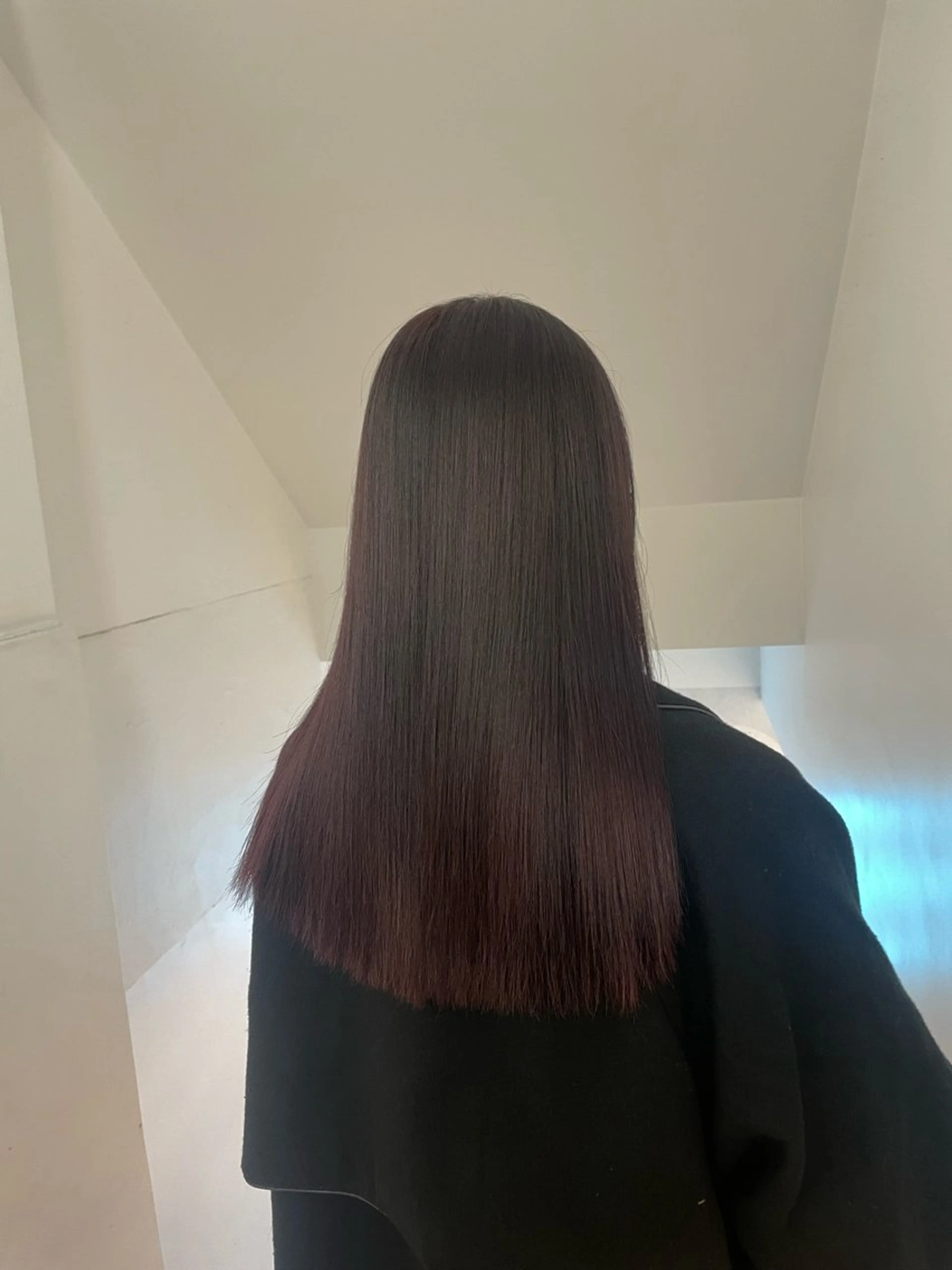 セミロング カラー ヘアカラー 🌟暖色系ハイトーン 🌟AIのヘアスタイル