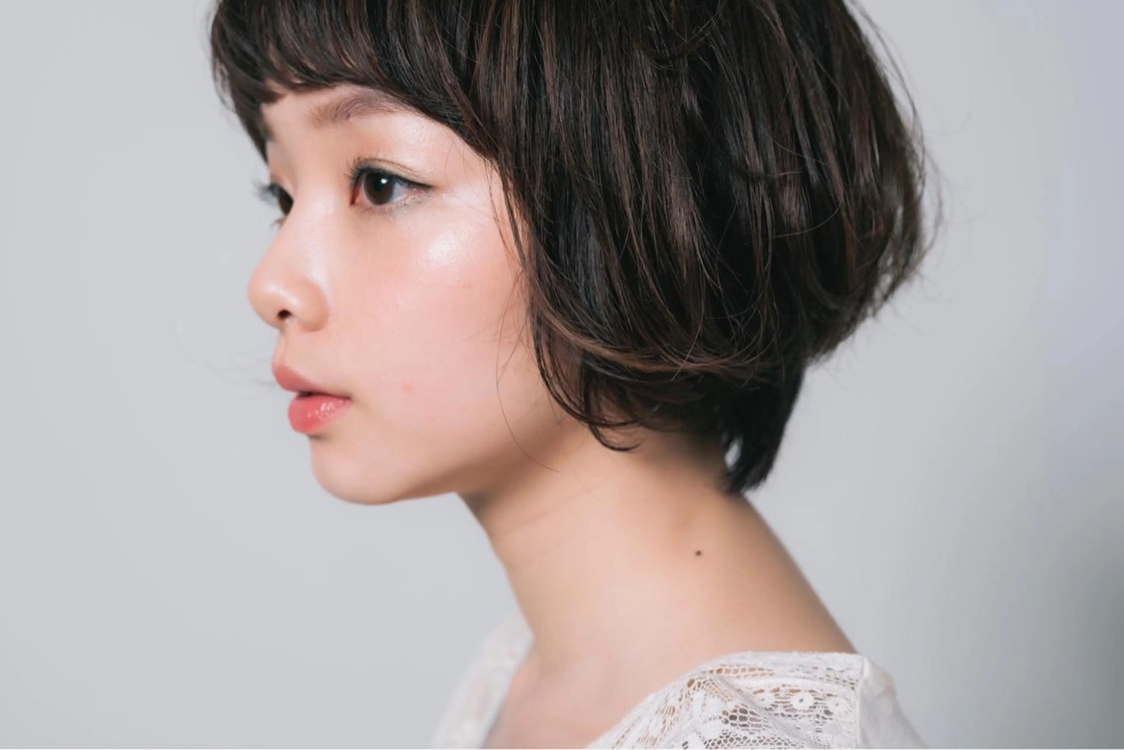 ショート カラー パーマ ヘアアレンジ マツエク・マツパ 💎耳ツボジュエリー ×銀座美容室💎のヘアスタイル