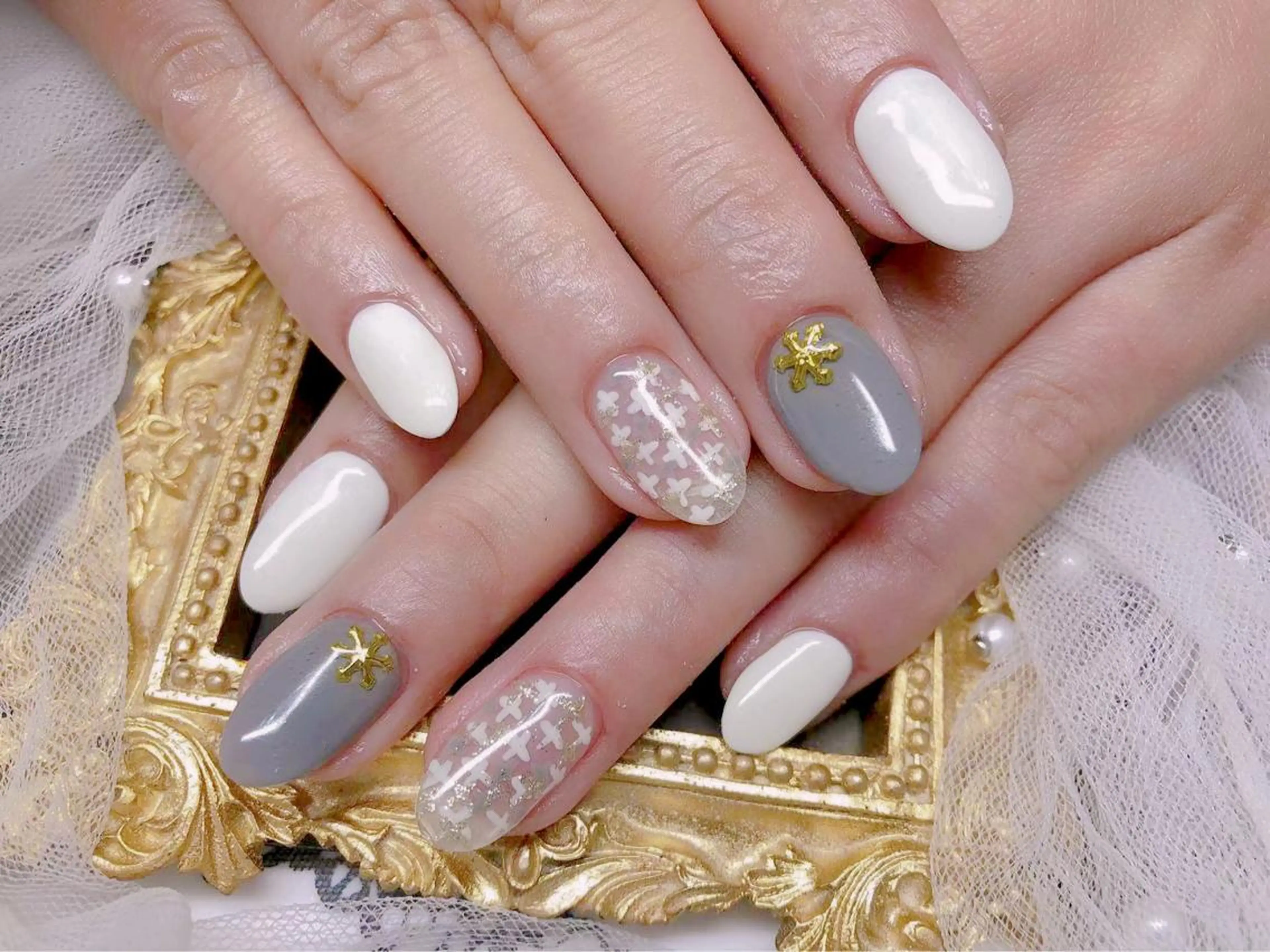 ネイル ハンドネイル マジックミラー所属・マジック ミラーのネイルデザイン