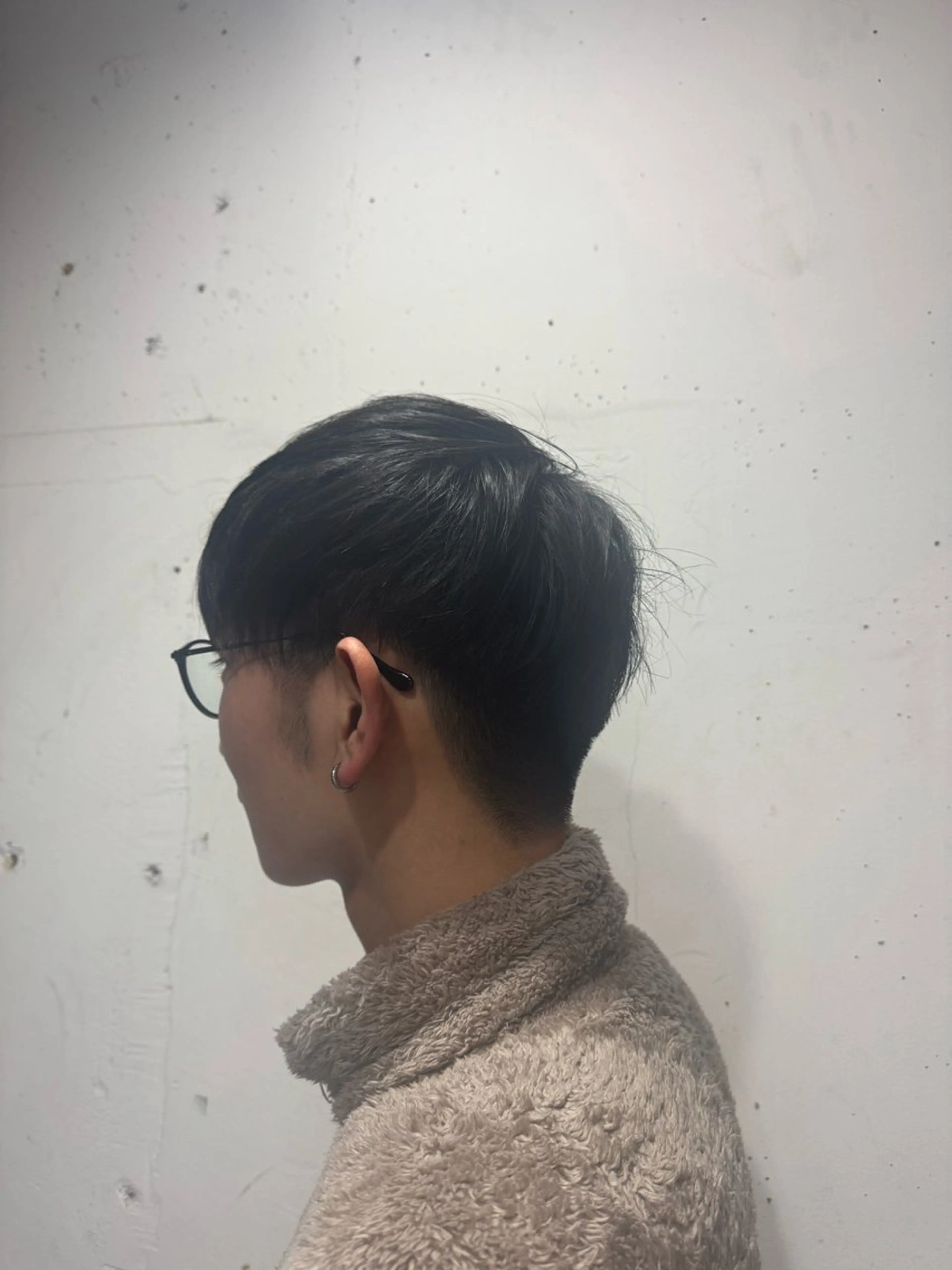 メンズ くすみ あやなのヘアスタイル
