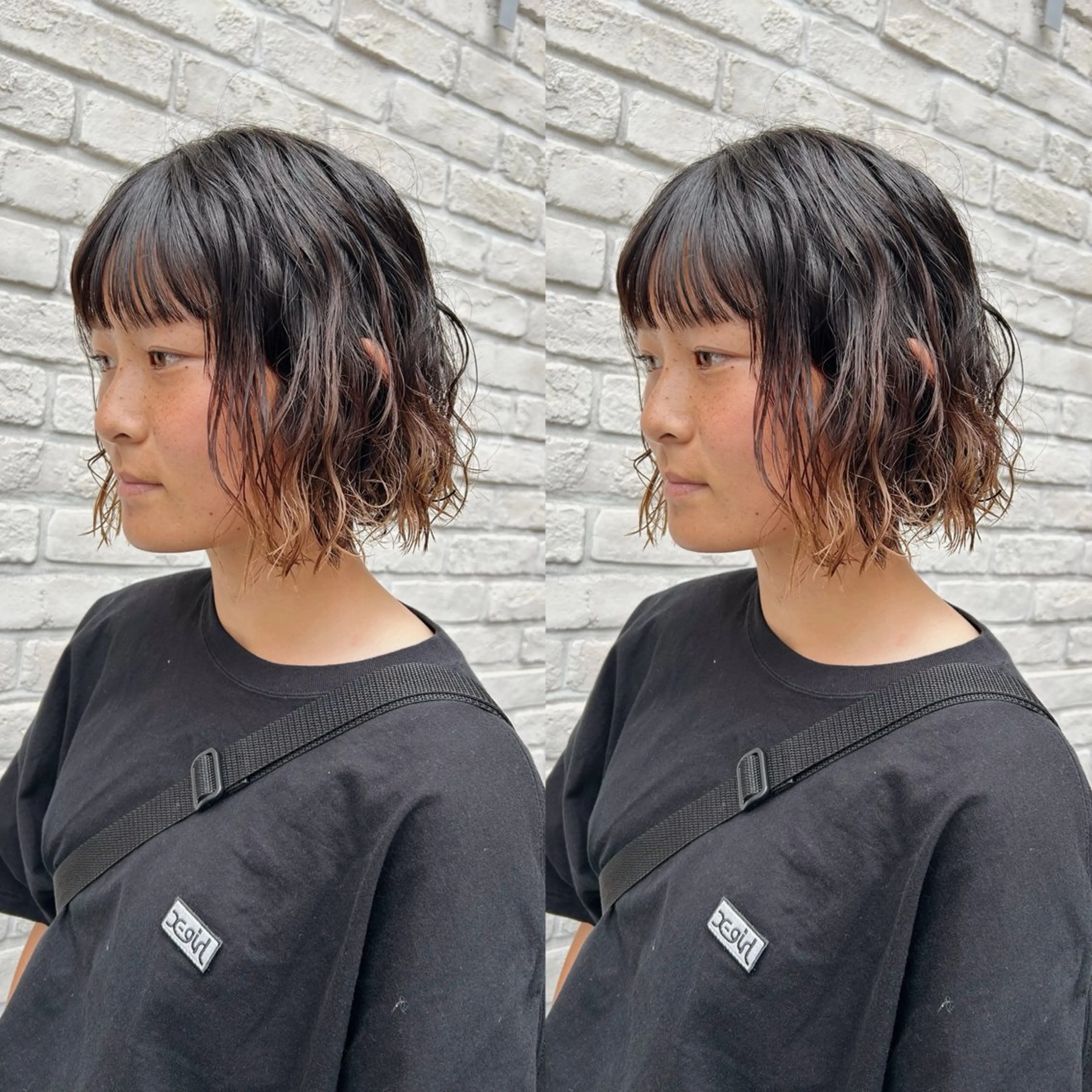 ミディアム パーマ カット パーマ トリートメント acoron.武蔵小杉所属・🌴aoi. / 海外style🌴のヘアスタイル