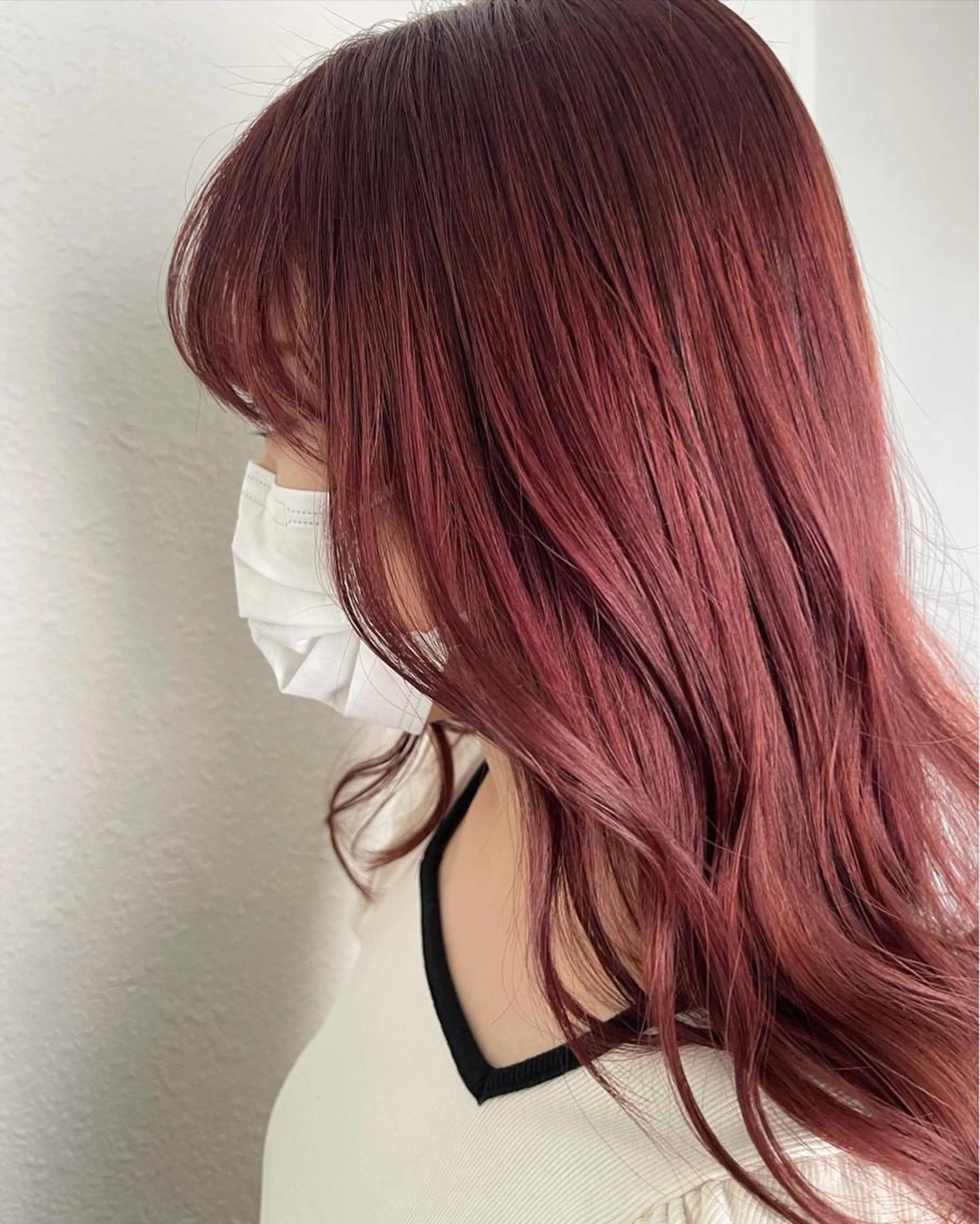 🌸ピンク系カラー限定🌸カラー➕髪質改善トリートメントの写真