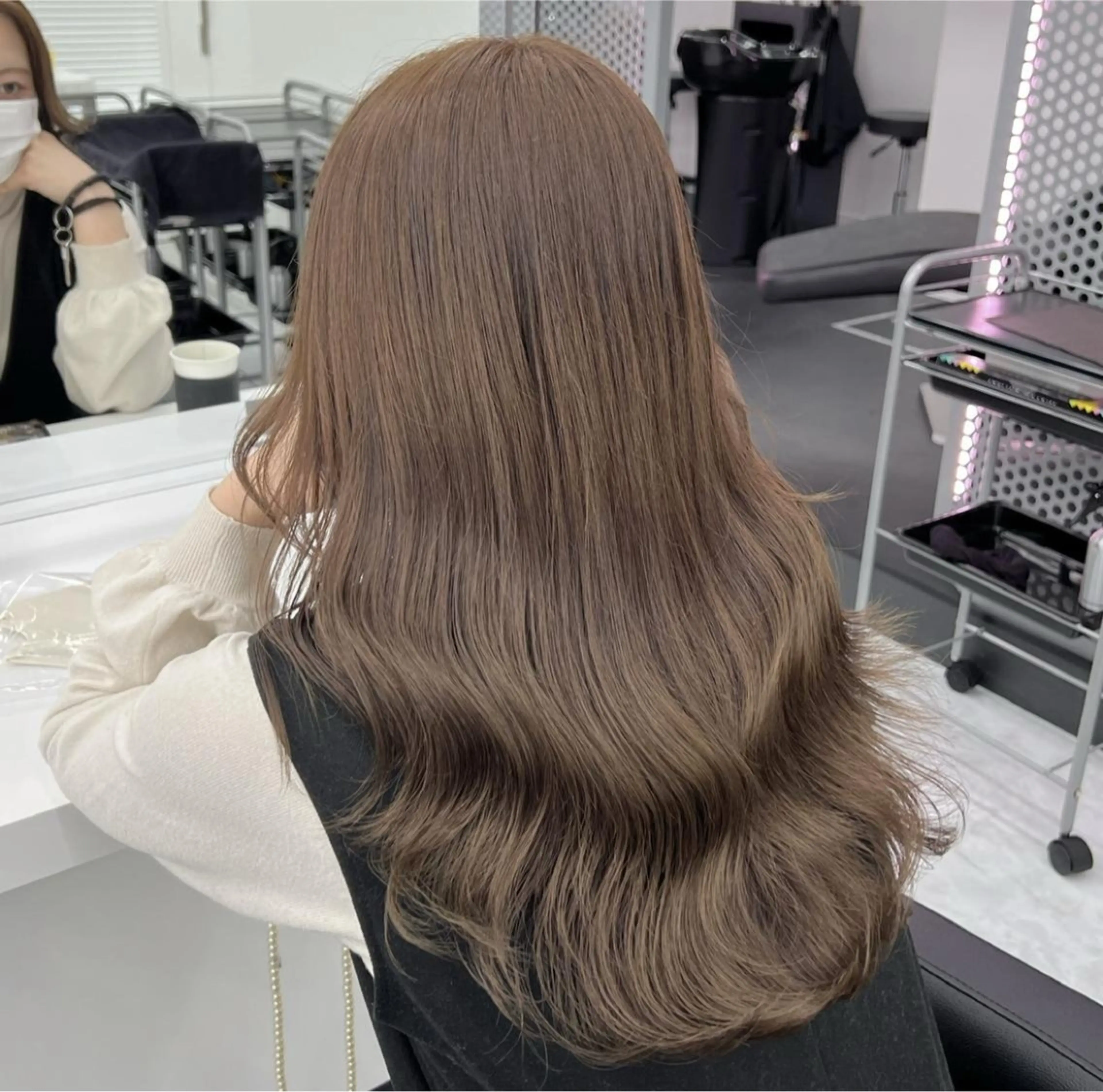 ロング カラー 🤍透明感推しカラー 🤍yui‪💞✨のヘアスタイル