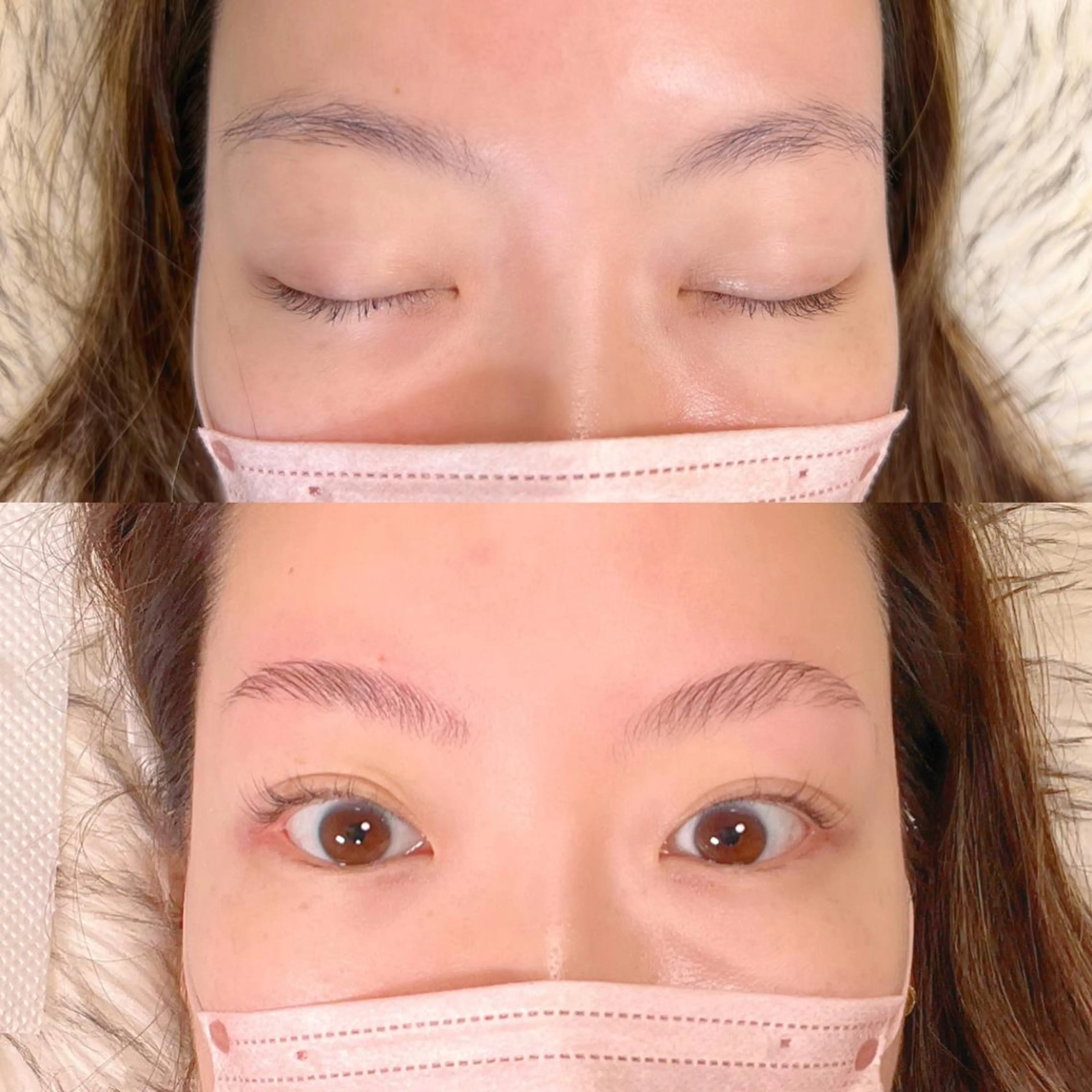 アイブロウ Mizuliネイル 眉毛メイクのサロンのネイルデザイン