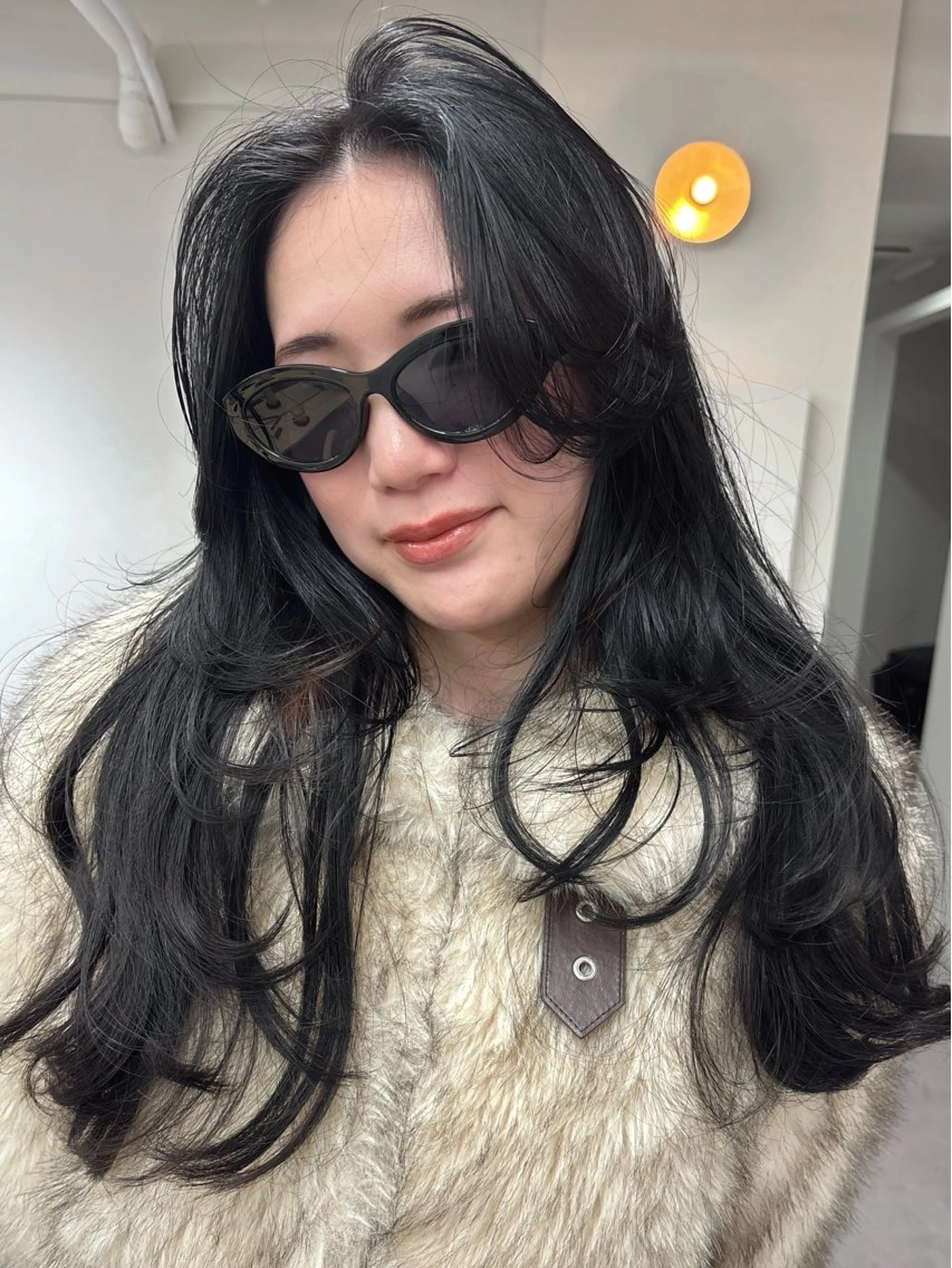 ロング レイヤーカット カット ボブ/ベージュ /MIYUのヘアスタイル