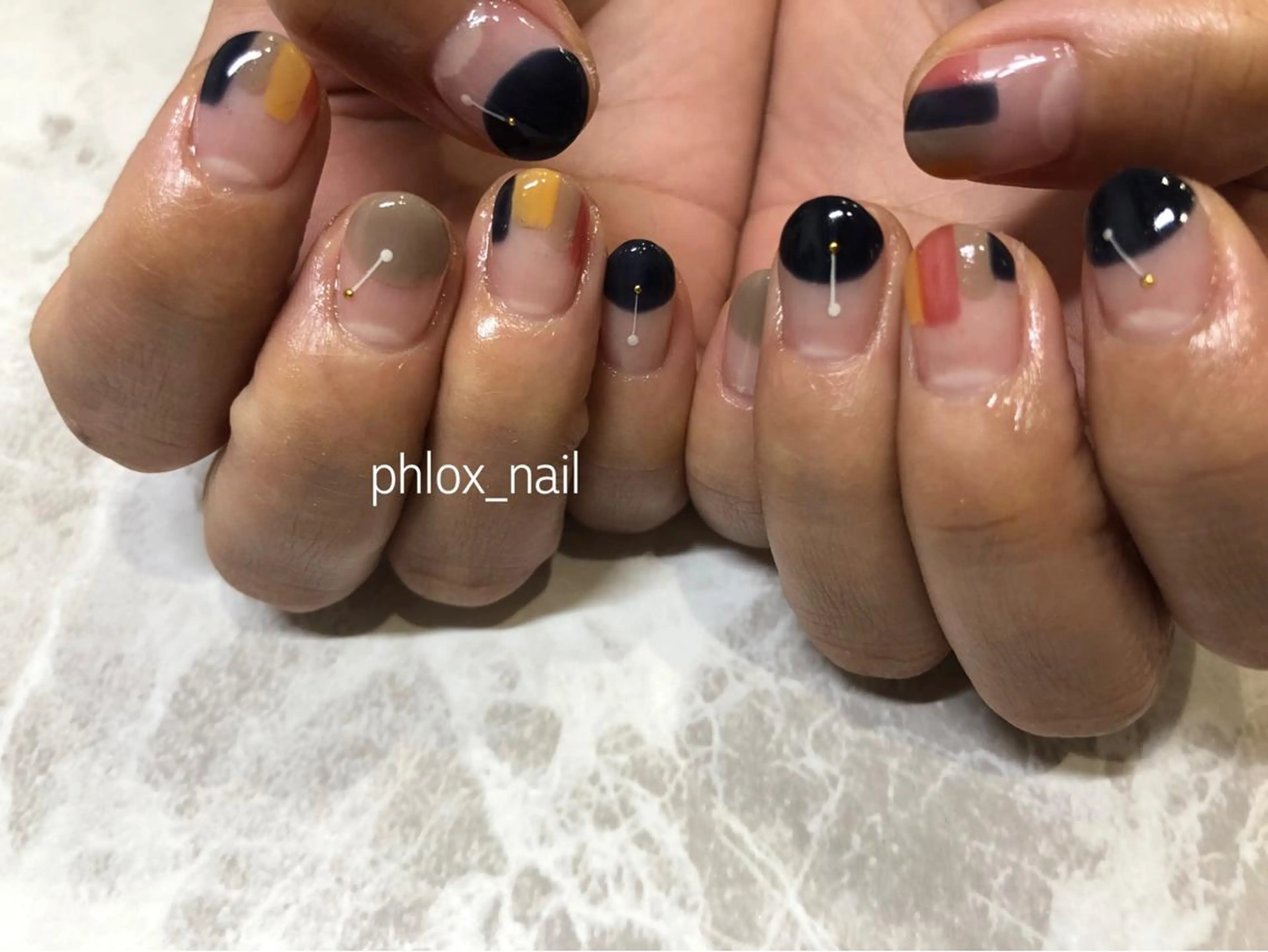 ネイル s/w ＿shokoのネイルデザイン