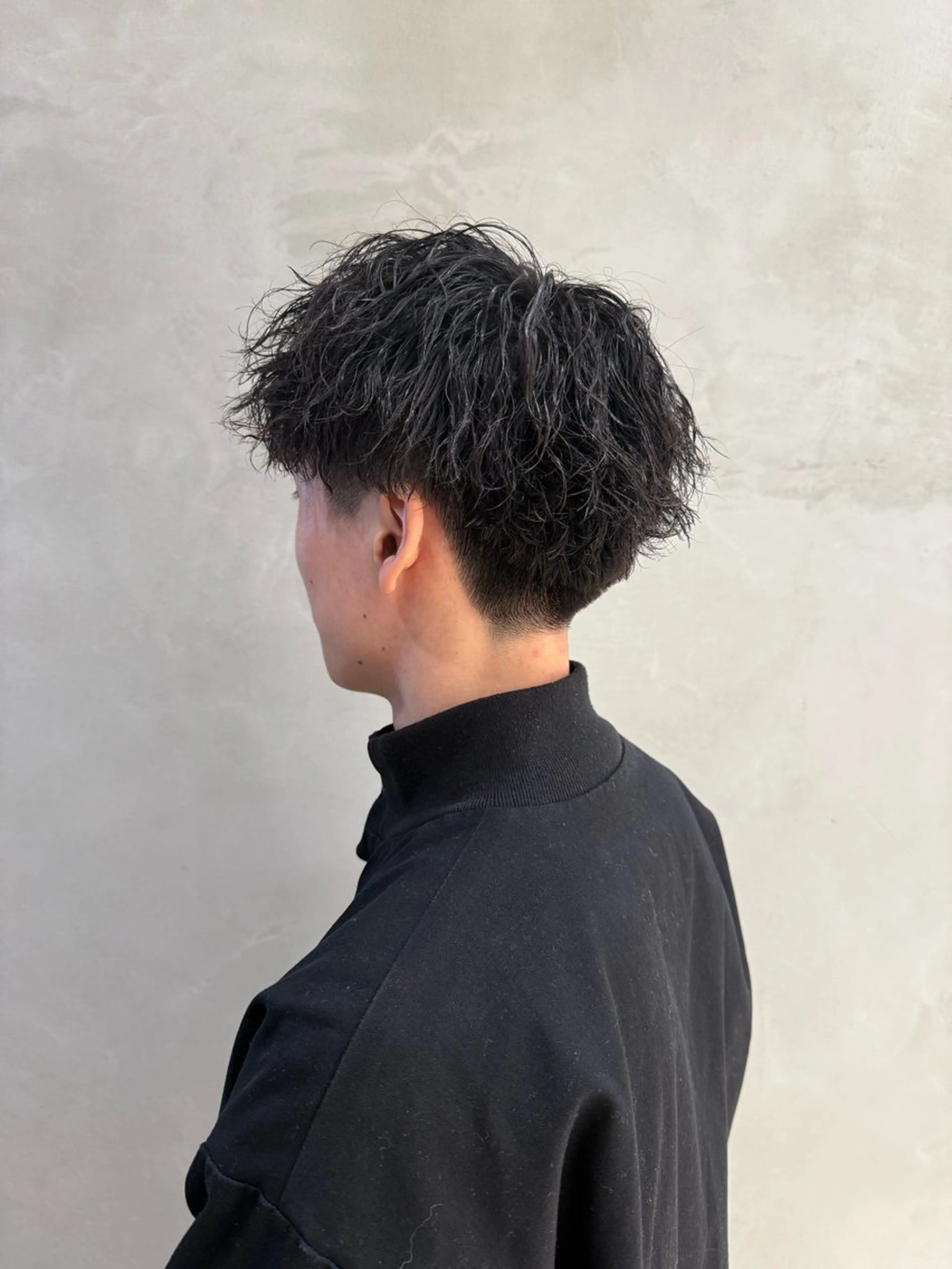 パーマ メンズ 國井 誠のヘアスタイル