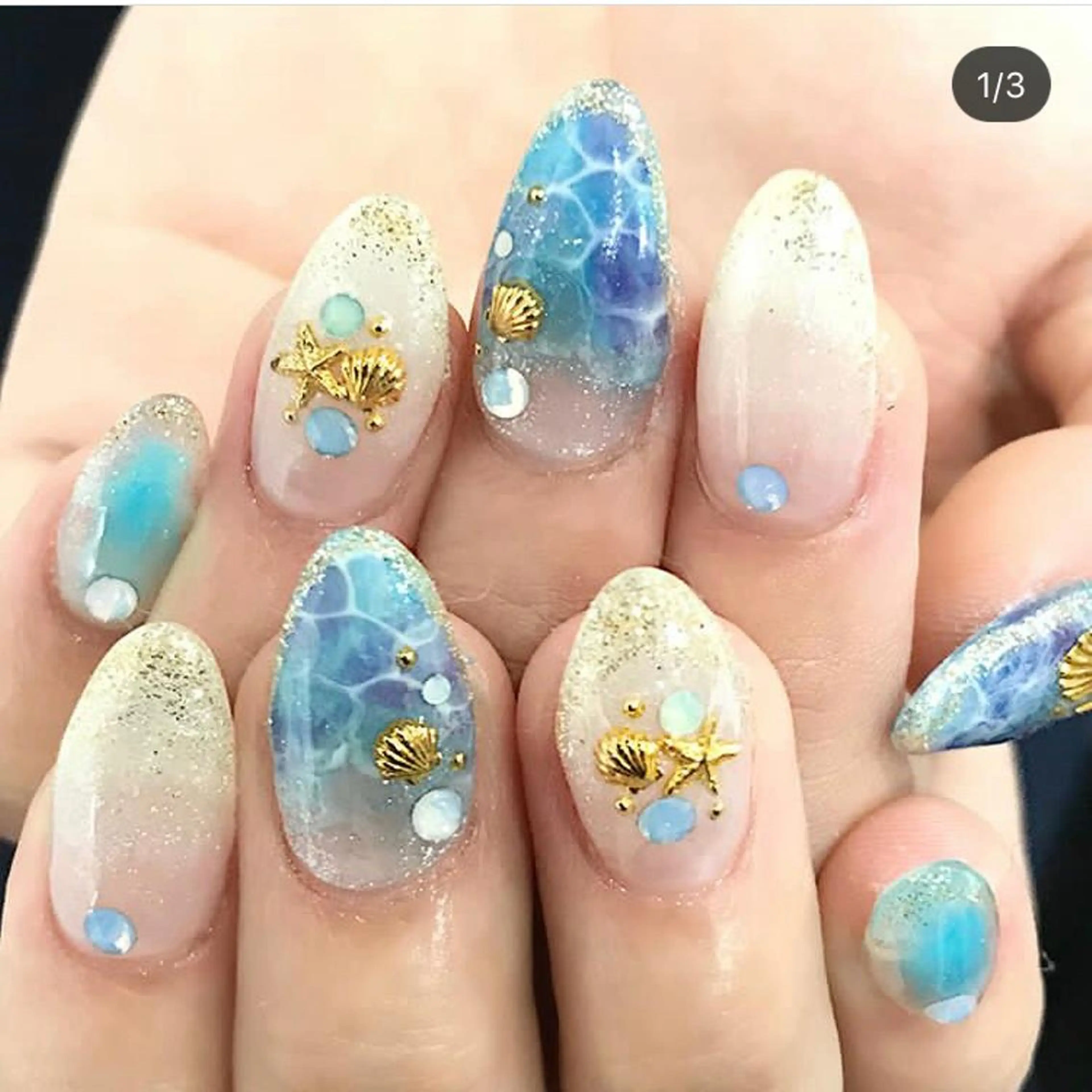 ネイル スカルプネイル 渋谷ビュレネイル Kaoruのネイルデザイン