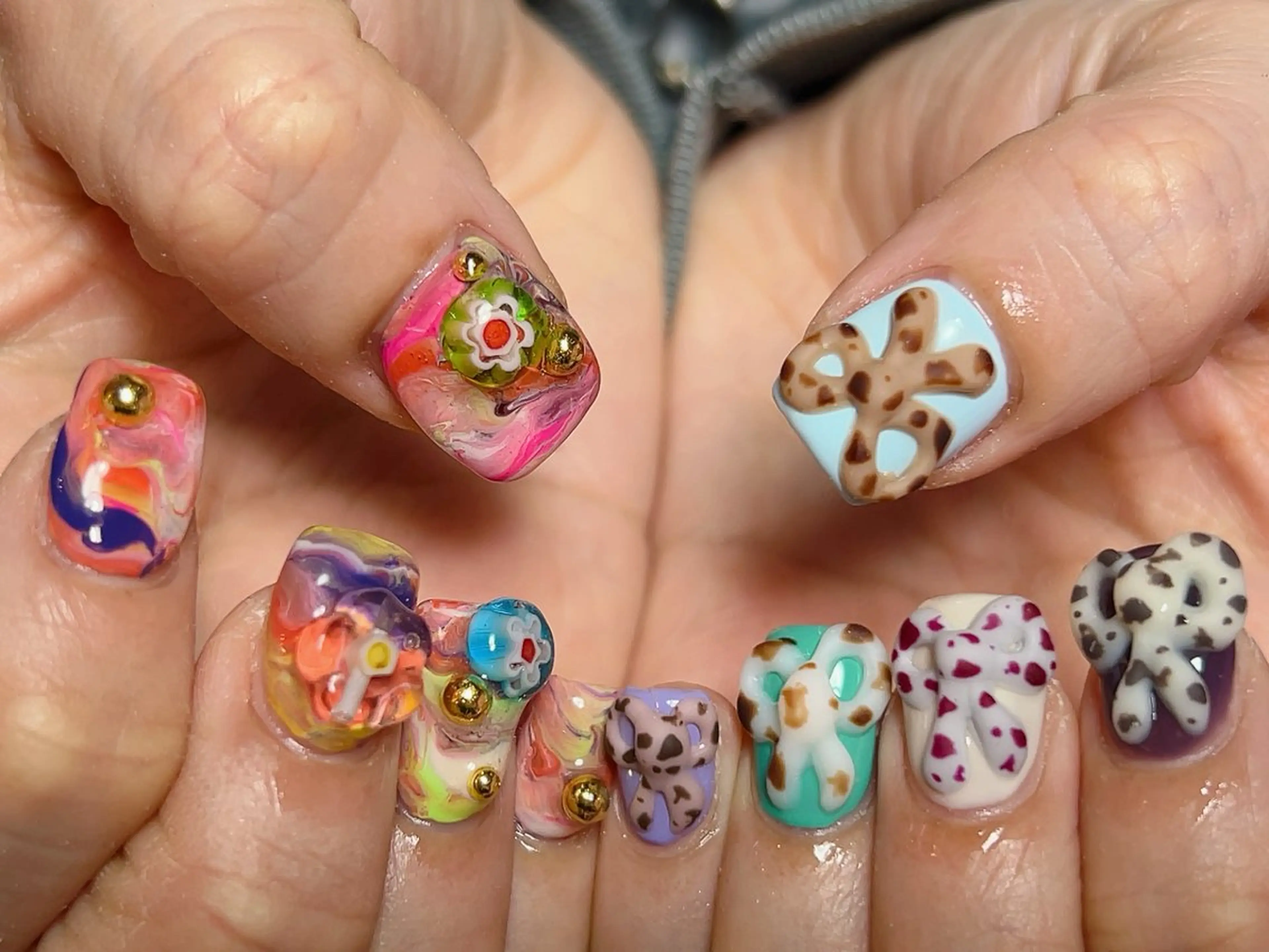 ネイル ハンドネイル Nail Atelier IamI所属・アイアムアイ 大村磨衣のネイルデザイン