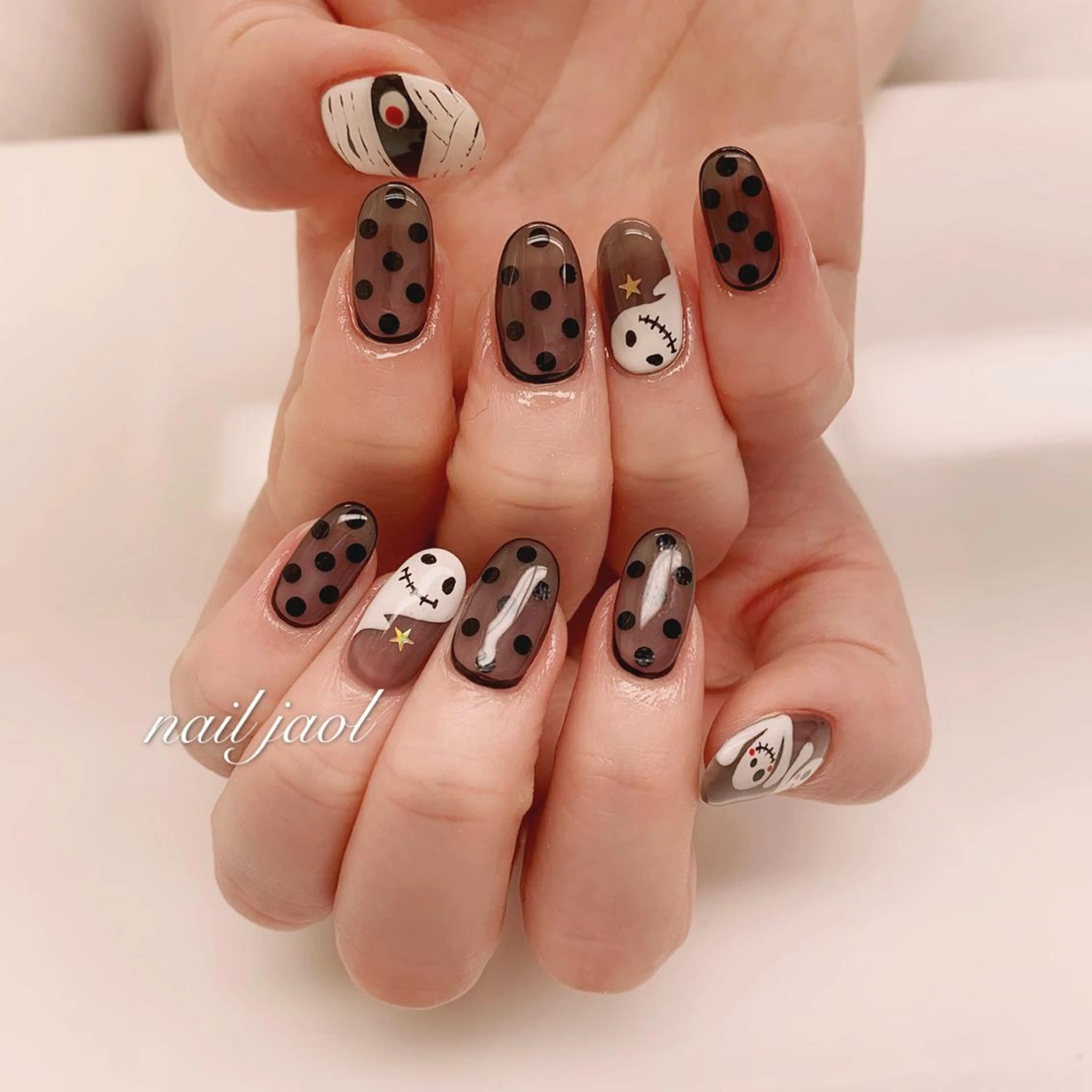 セミロング nail jaol池袋店所属・ネイルJaol 池袋のネイルデザイン