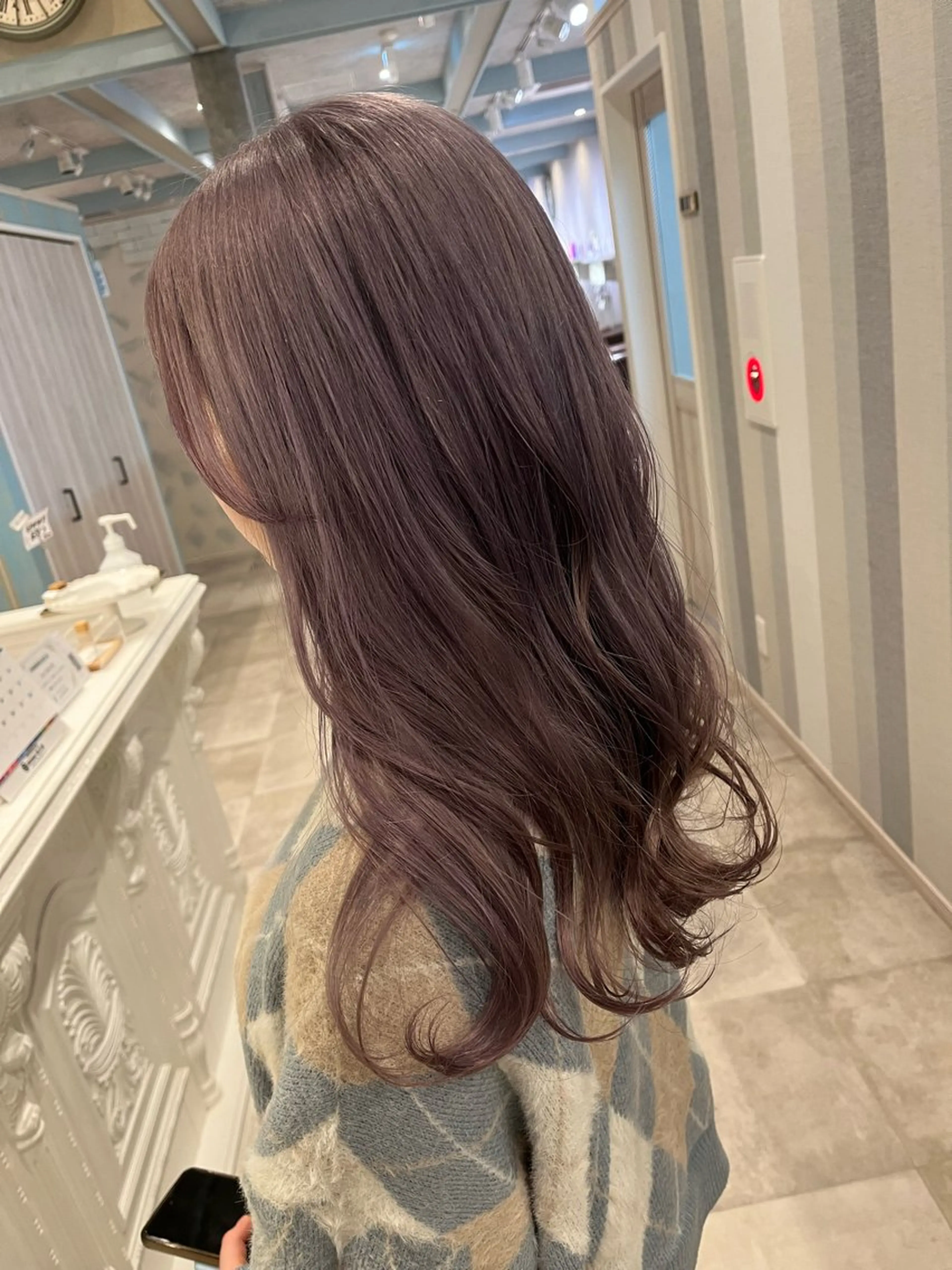 ロング ヘアカラー Calbari 中田 莉紗/奥州市水沢のヘアスタイル
