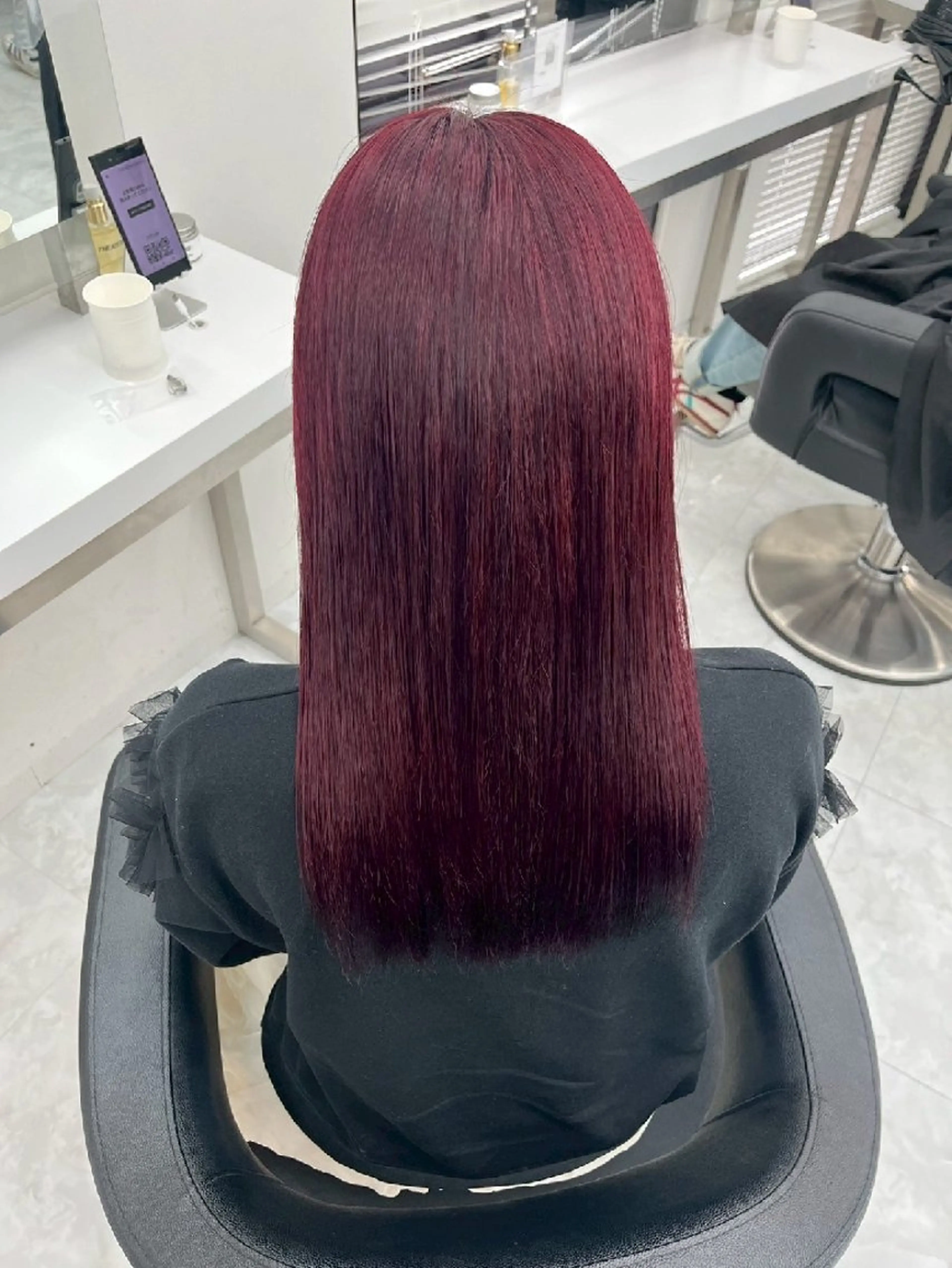 カラー ブリーチ ケアブリーチ ブリーチなしカラー 髪質改善 🍒renka🍒 ボブ/ショート/暖色のヘアスタイル