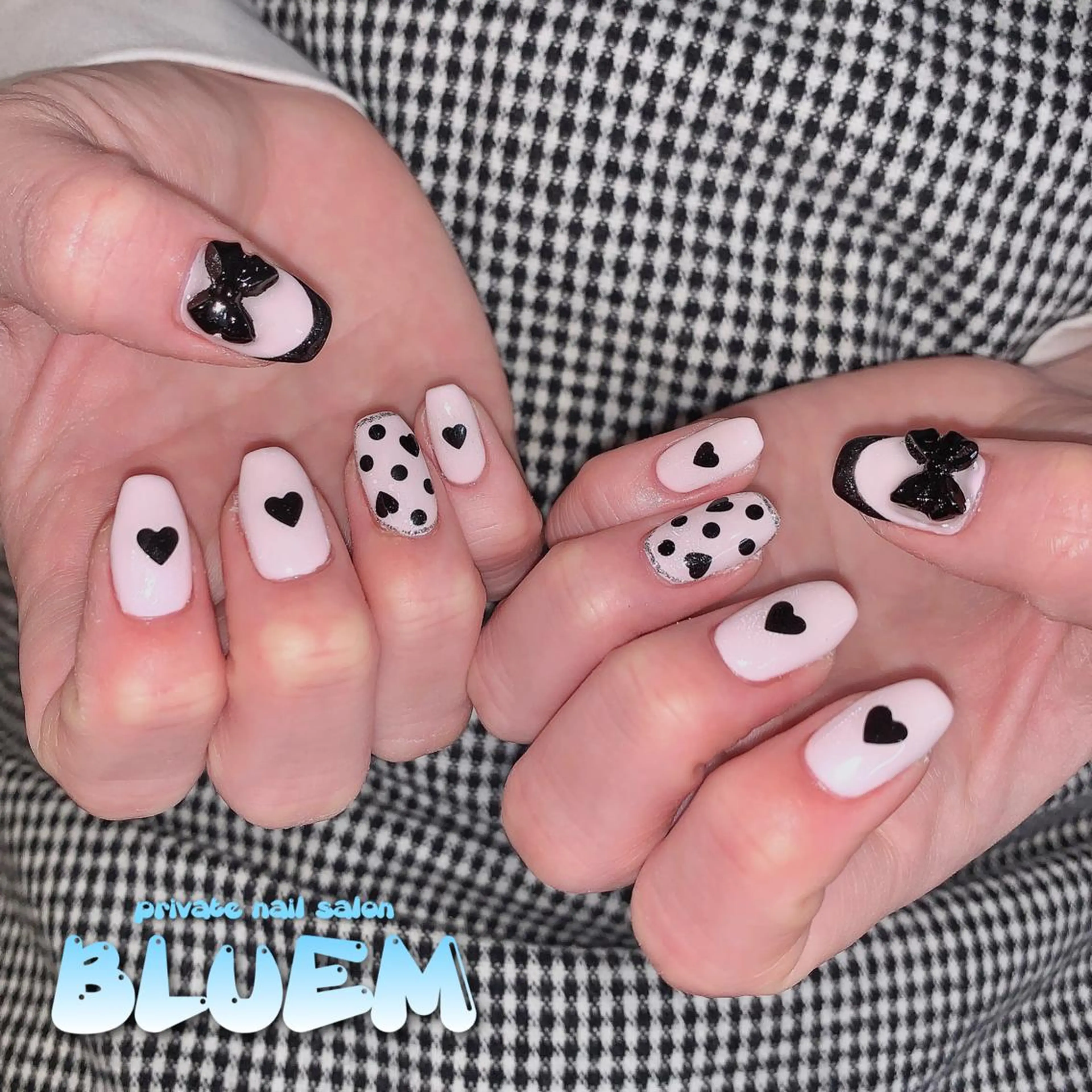 ネイル ハンドネイル BLUEM なな🐶のネイルデザイン