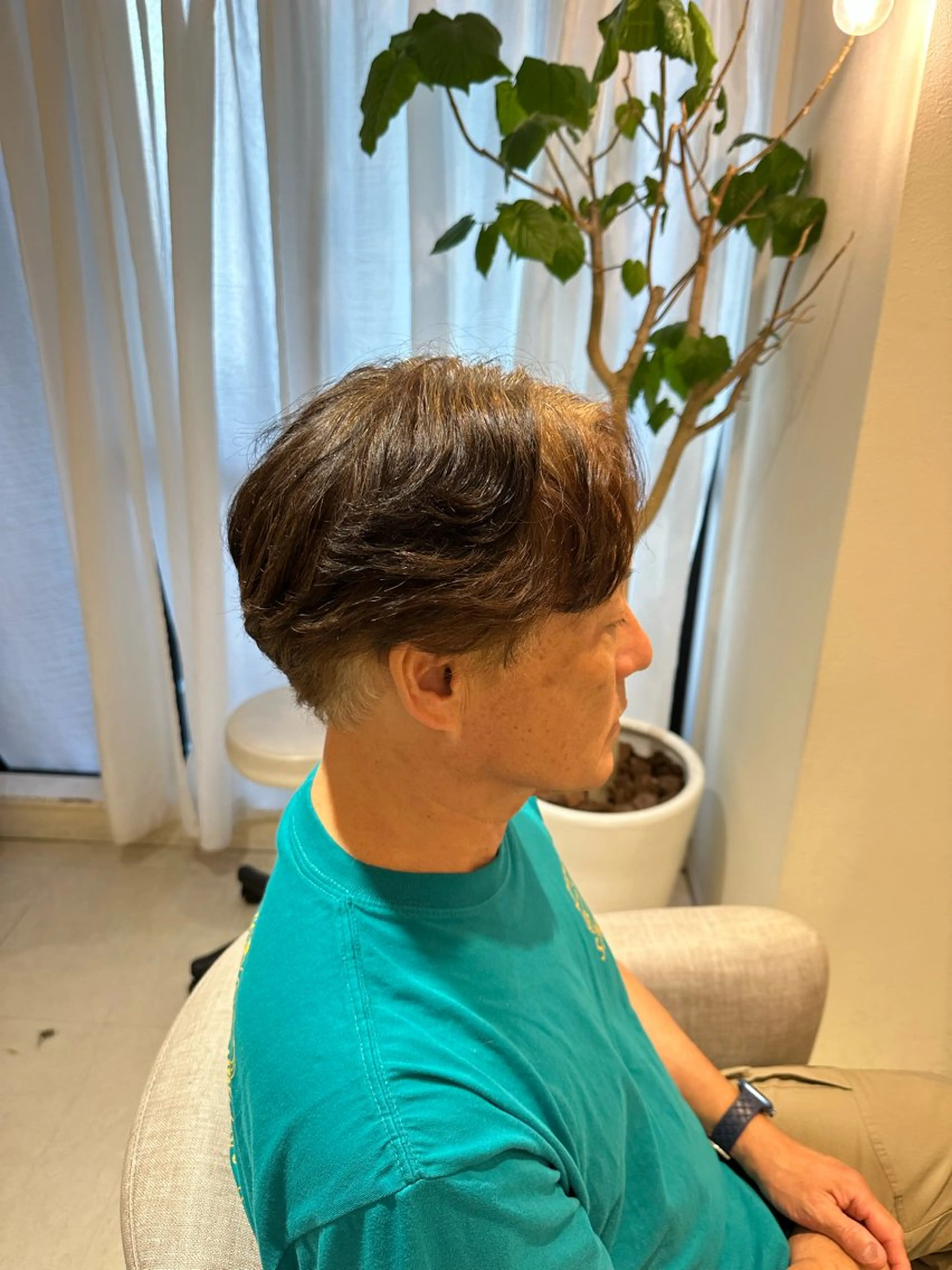 ショート カット パーマ CreBiA あきとのヘアスタイル