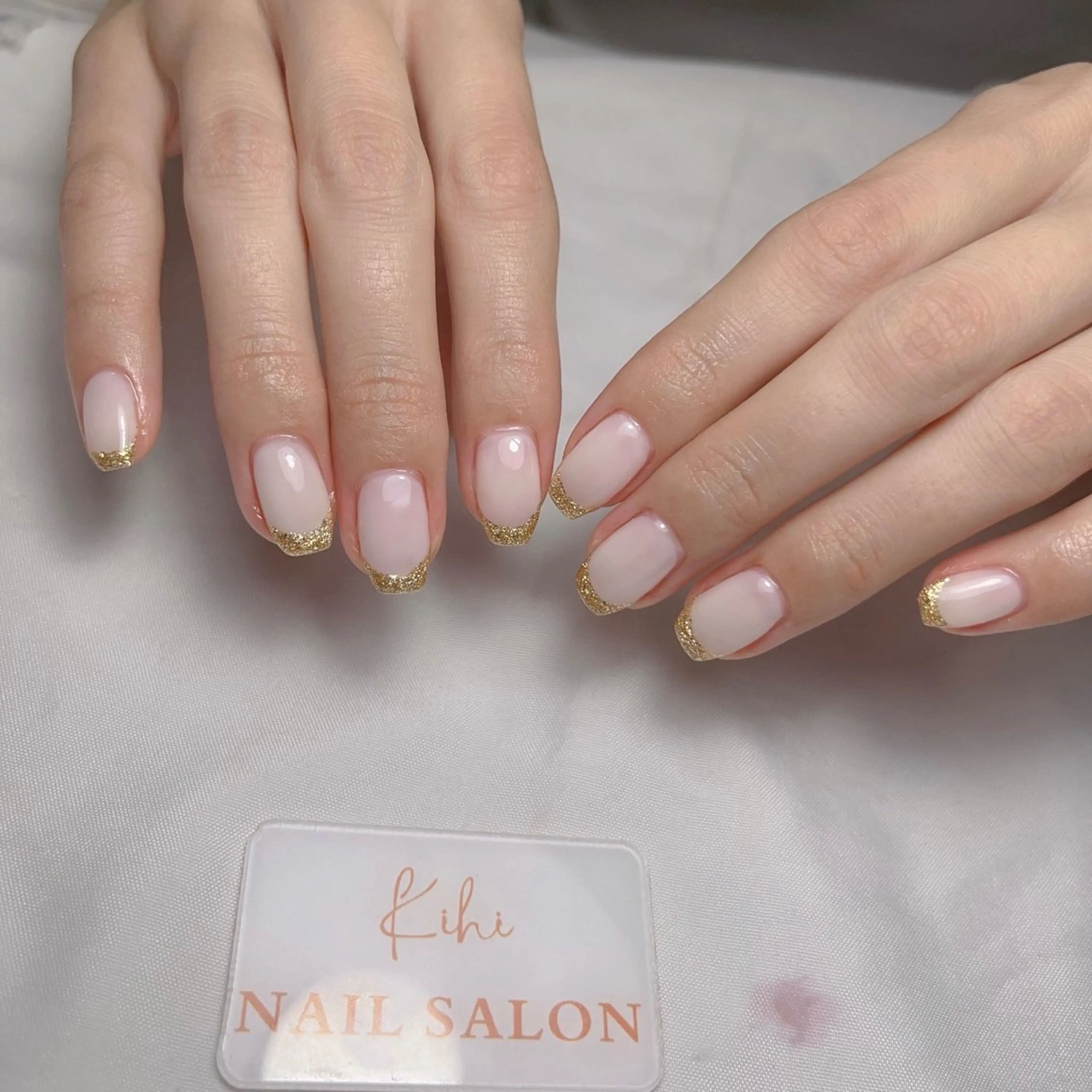 ネイル アートネイル フレンチネイル ジェルネイル グラデーション 韓国ネイル ハンドネイル ハンドケア さくら💮💮 【オフ無料】のネイルデザイン