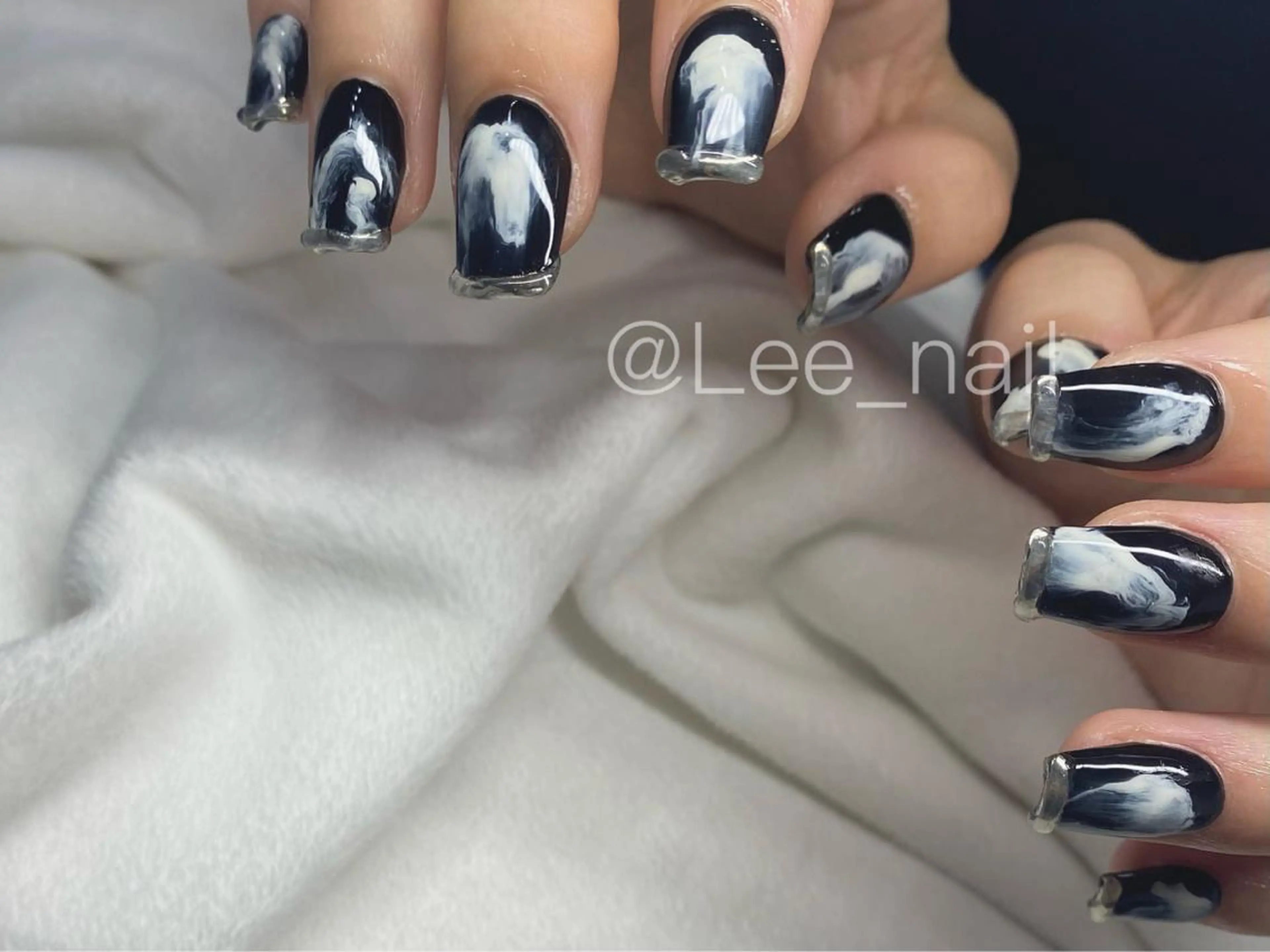 ネイル ニュアンスネイル ハンドネイル Lee_ nailのネイルデザイン