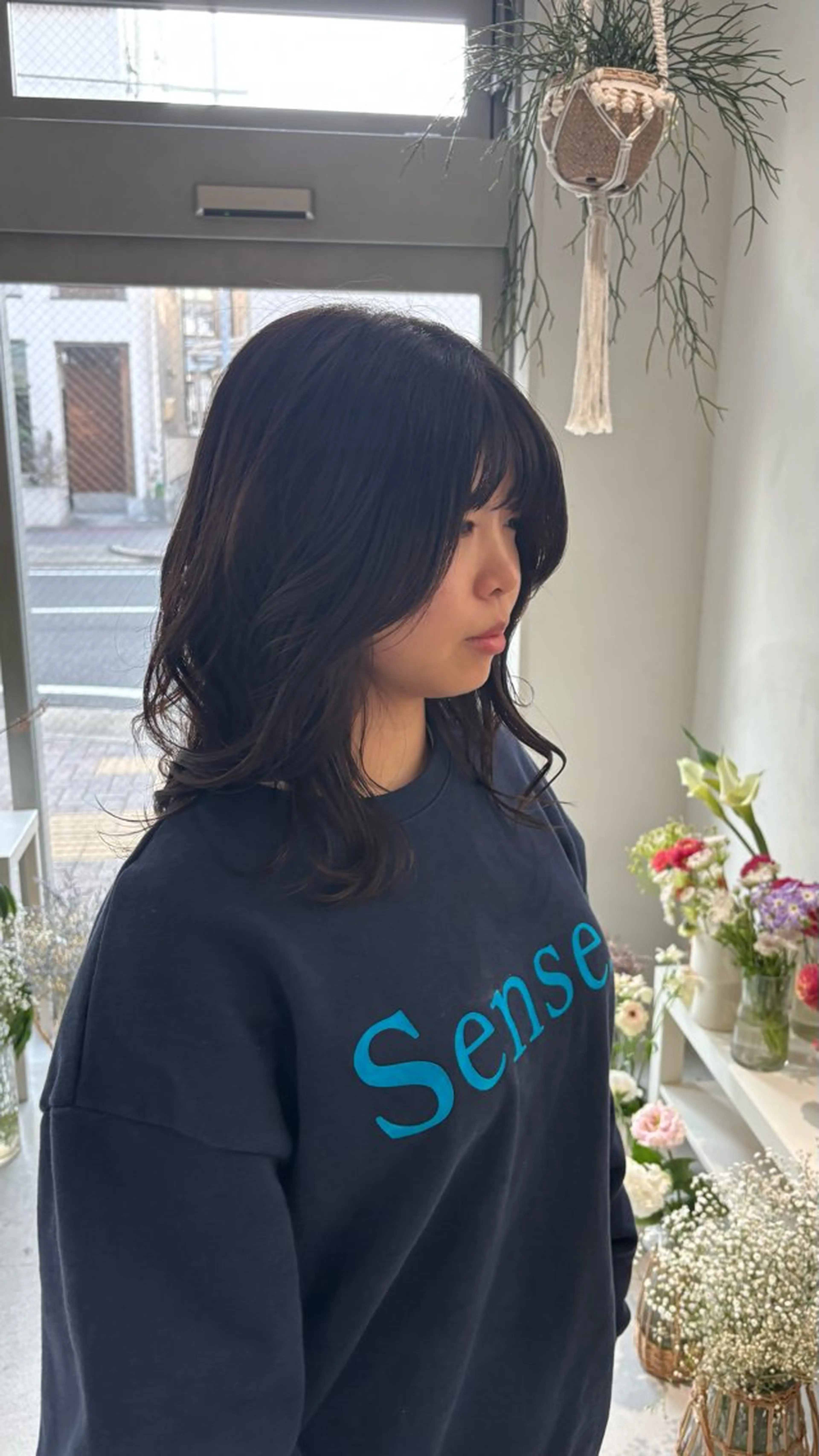 カラー ヘアカラー トリートメント 🌷花屋併設🌷 岡本明日実のヘアスタイル