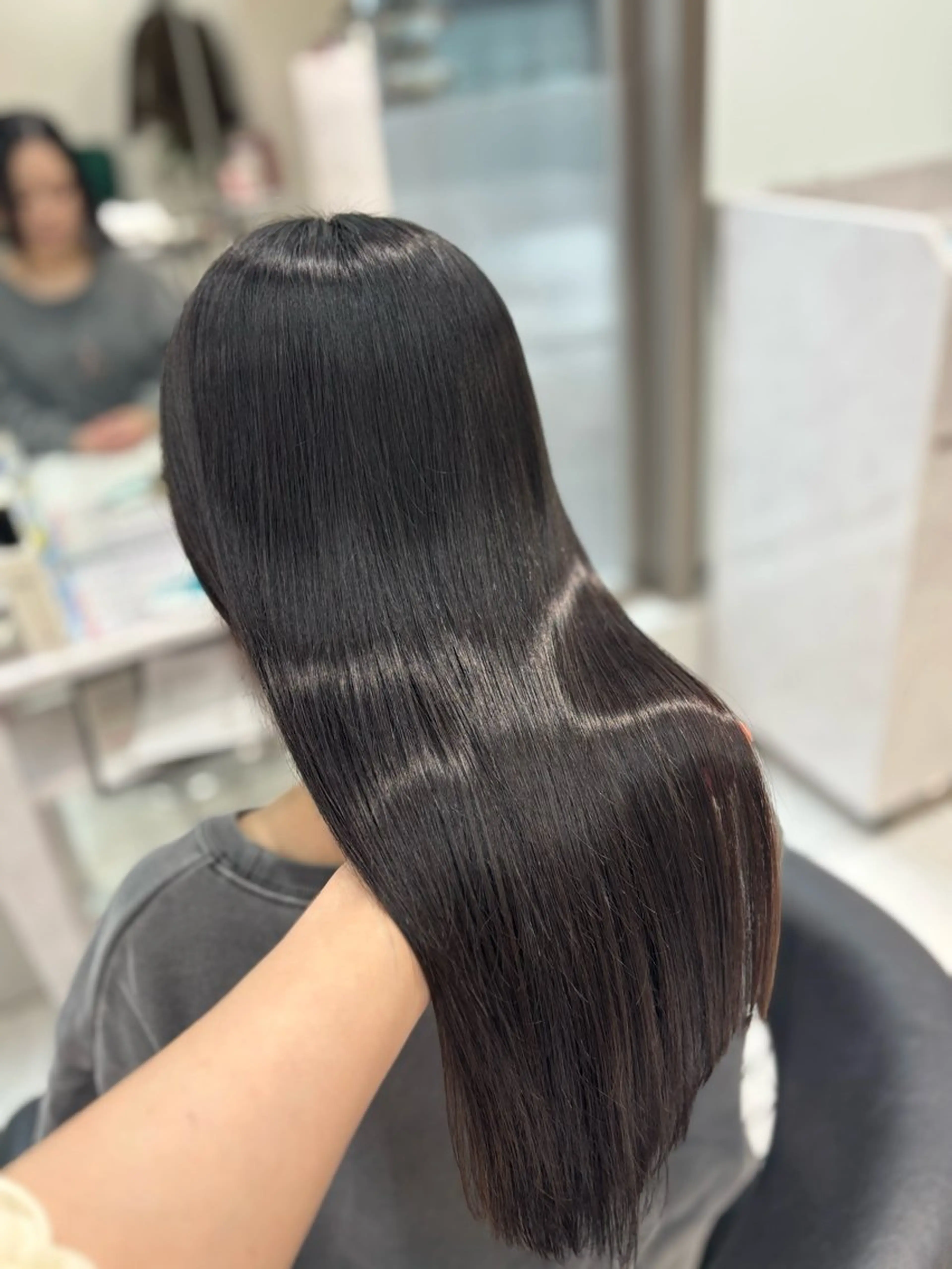 カット 縮毛矯正 Sakuraෆ˚* 巻ける縮毛矯正🫧のヘアスタイル