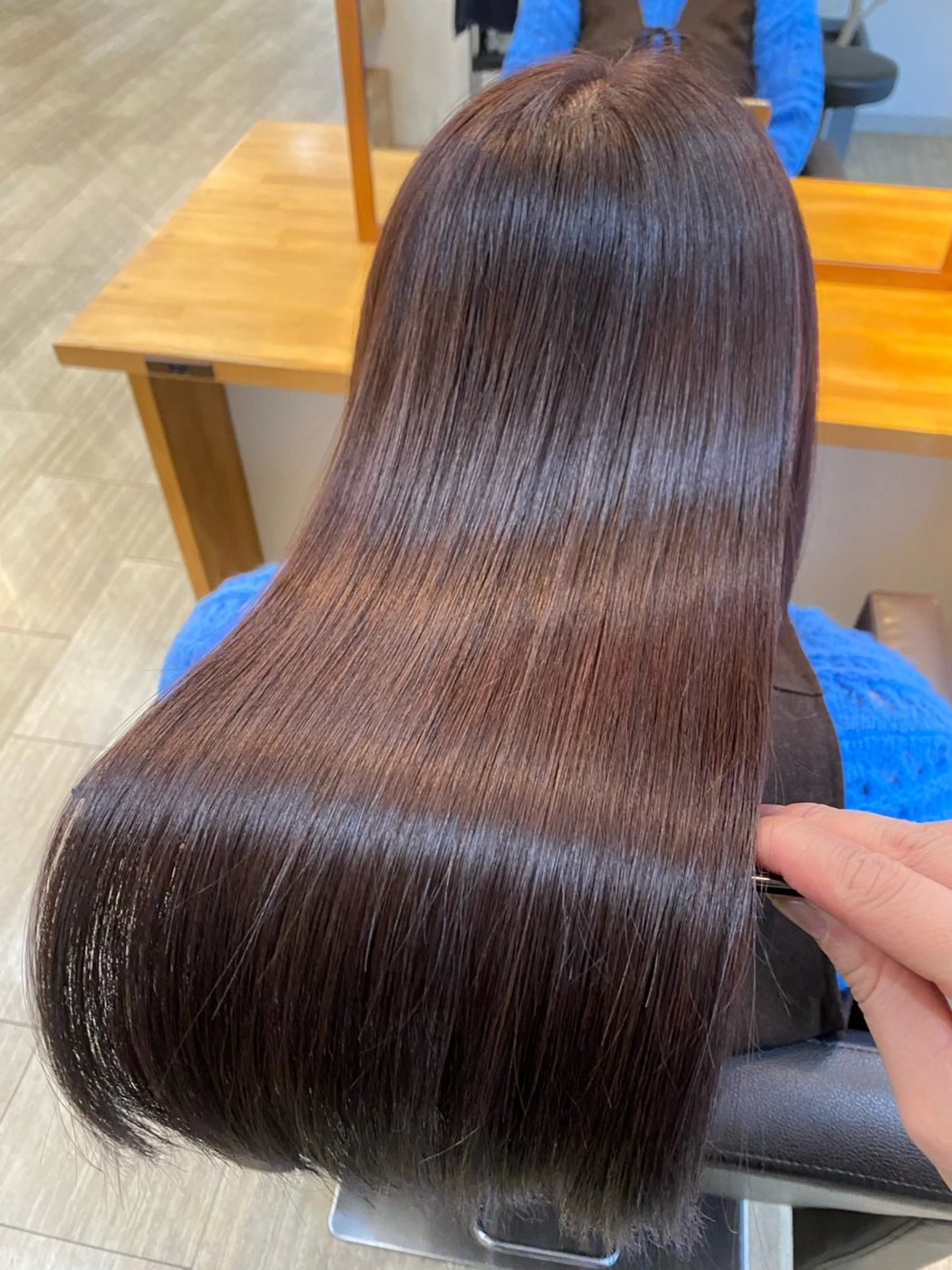 セミロング 髪質改善 トリートメント CABANON所属・和歌山髪質改善 那須優太のヘアスタイル