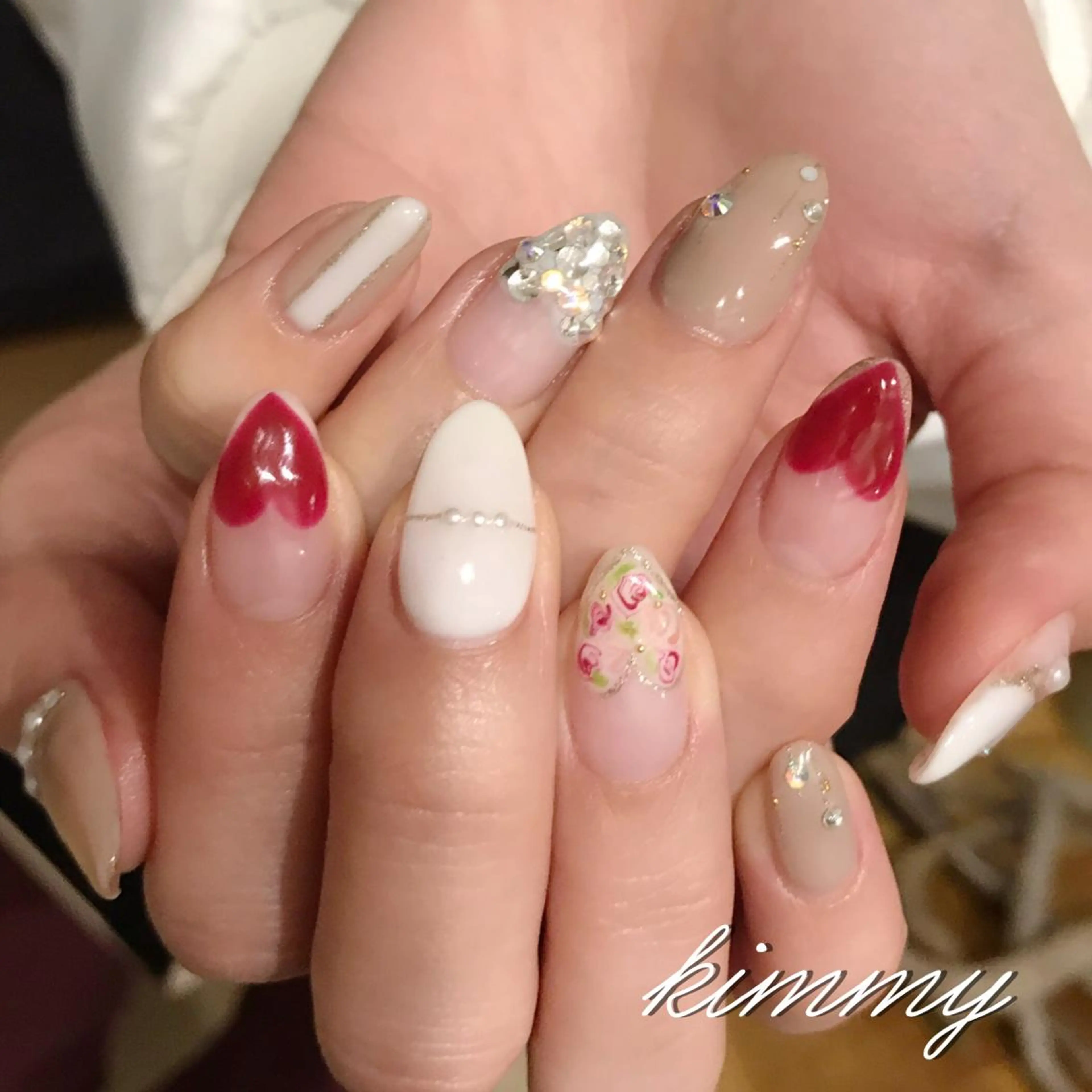 ネイル ハンドネイル kimmy nailsのネイルデザイン