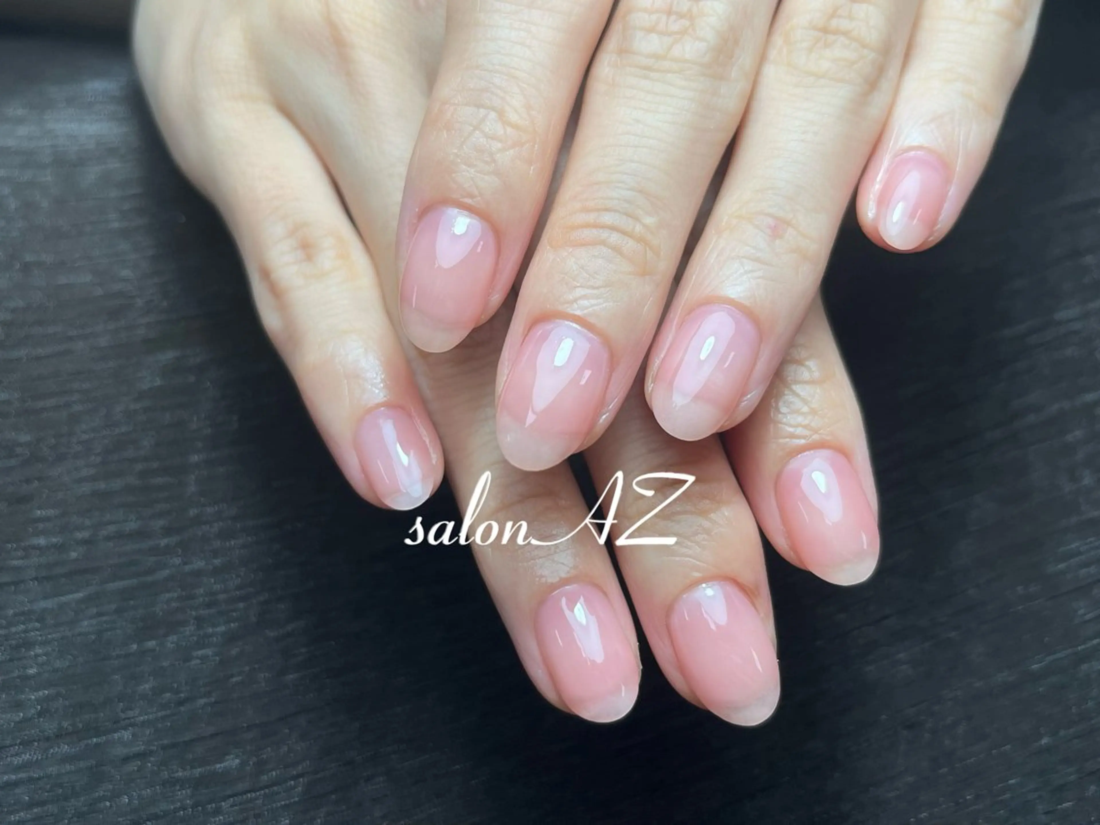 ネイル アートネイル 長さ出し フットネイル フレンチネイル ジェルネイル salon AZのネイルデザイン