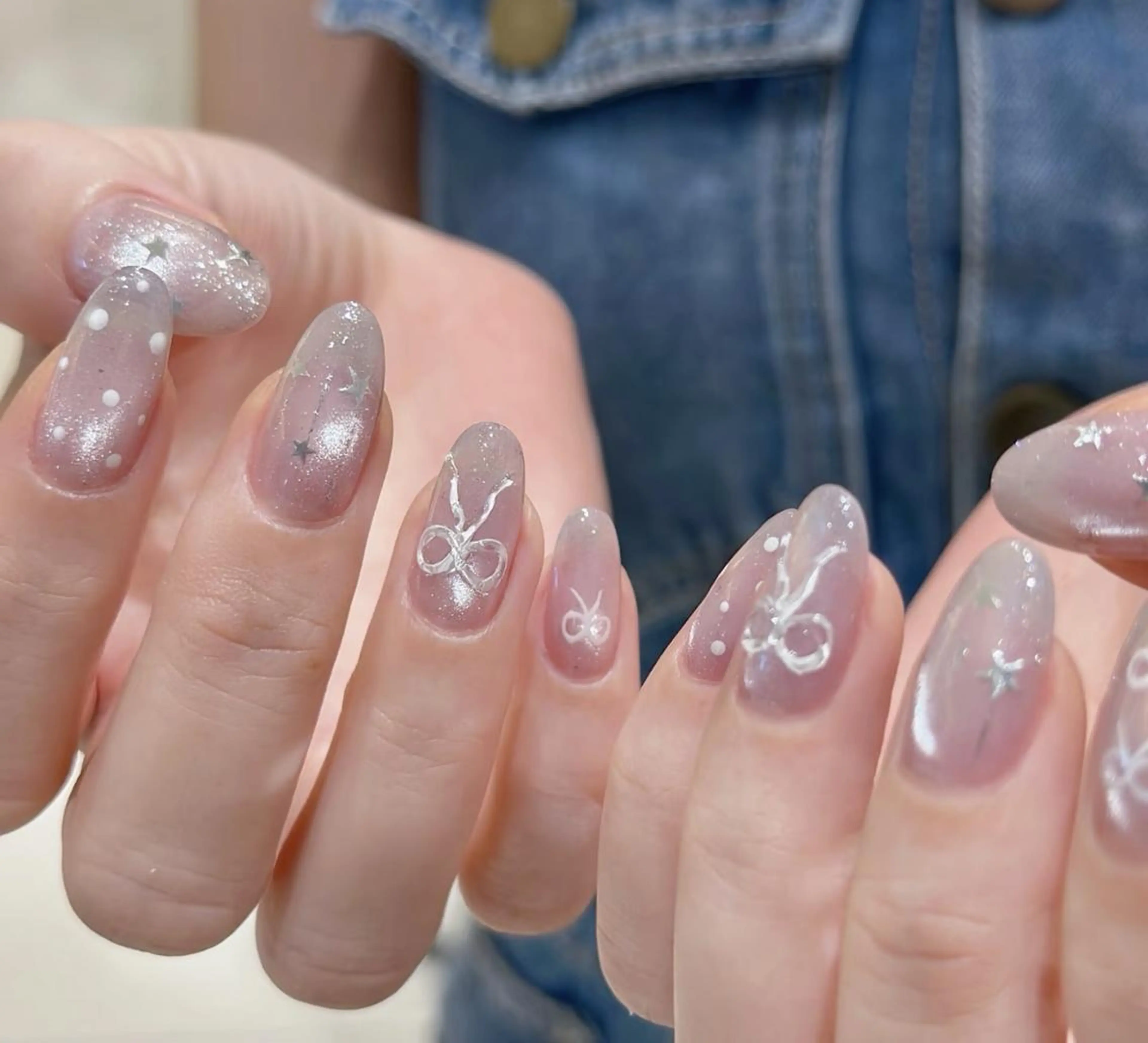 ネイル ハンドネイル ハンドケア 🍑 momo_nailのネイルデザイン