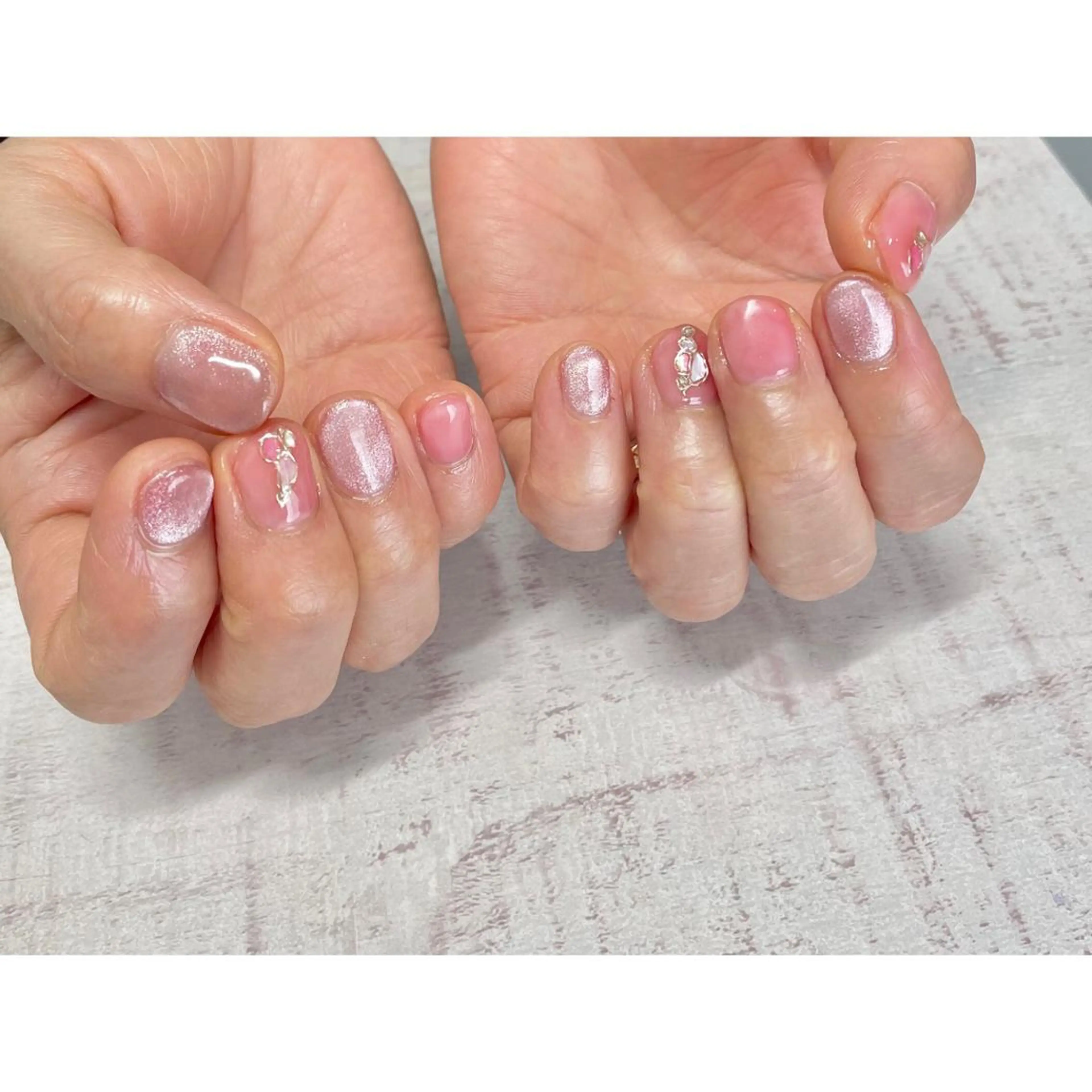 ネイル 𖡼 yumenoのネイルデザイン