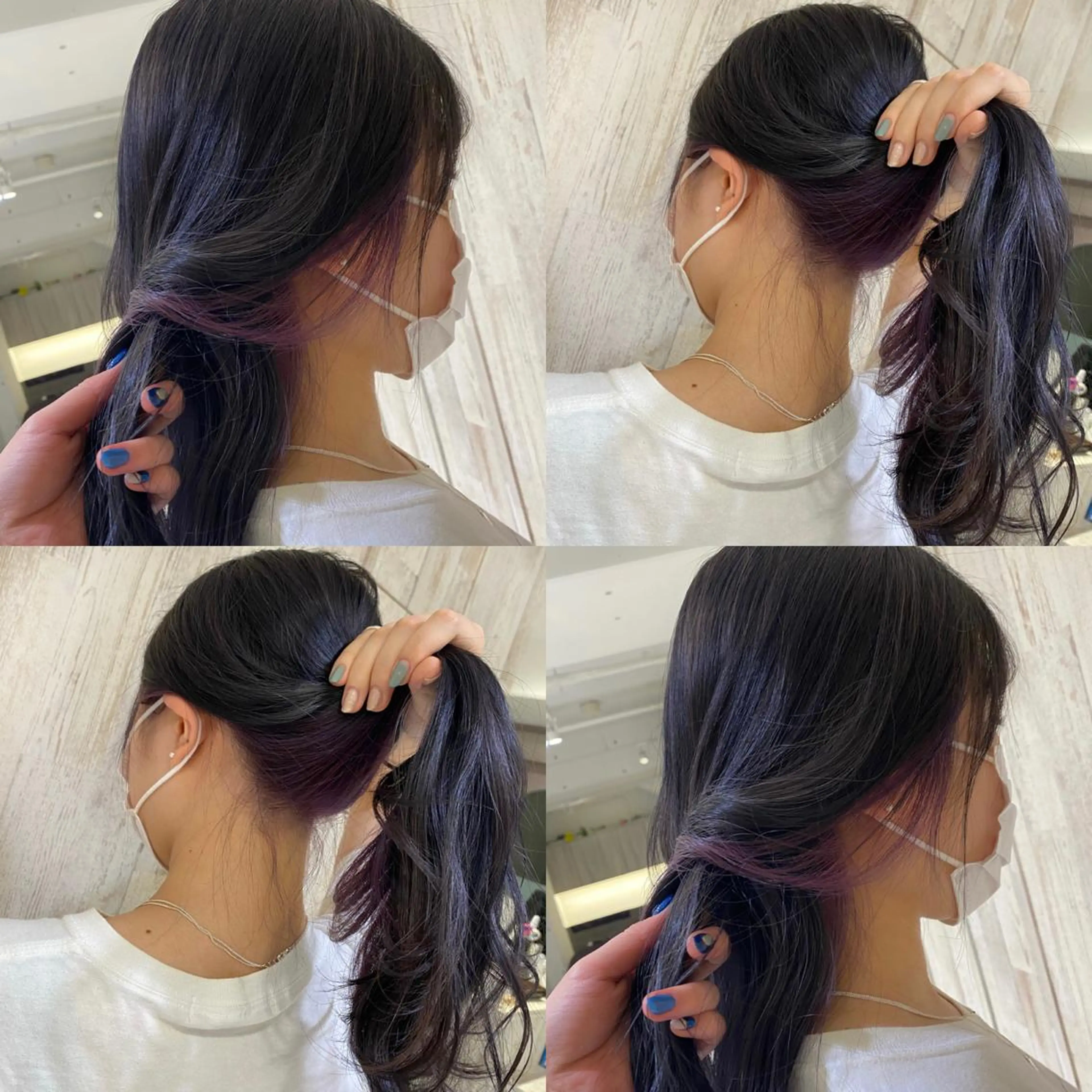 ロング カラー インナーカラー 🌼NAMI 🌼のヘアスタイル