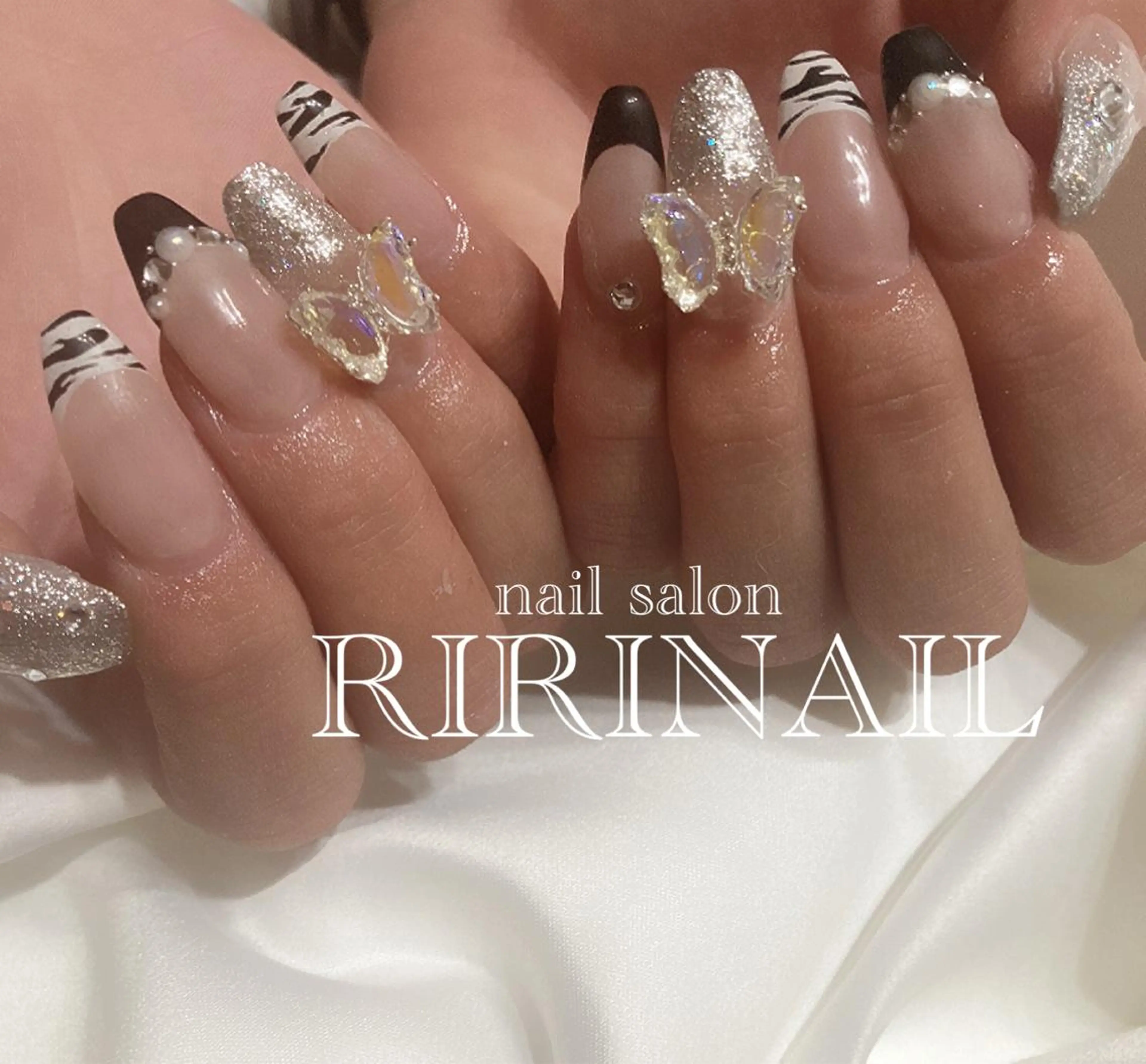 ネイル アニマル柄 ハンドネイル RIRI NAIL♡のネイルデザイン
