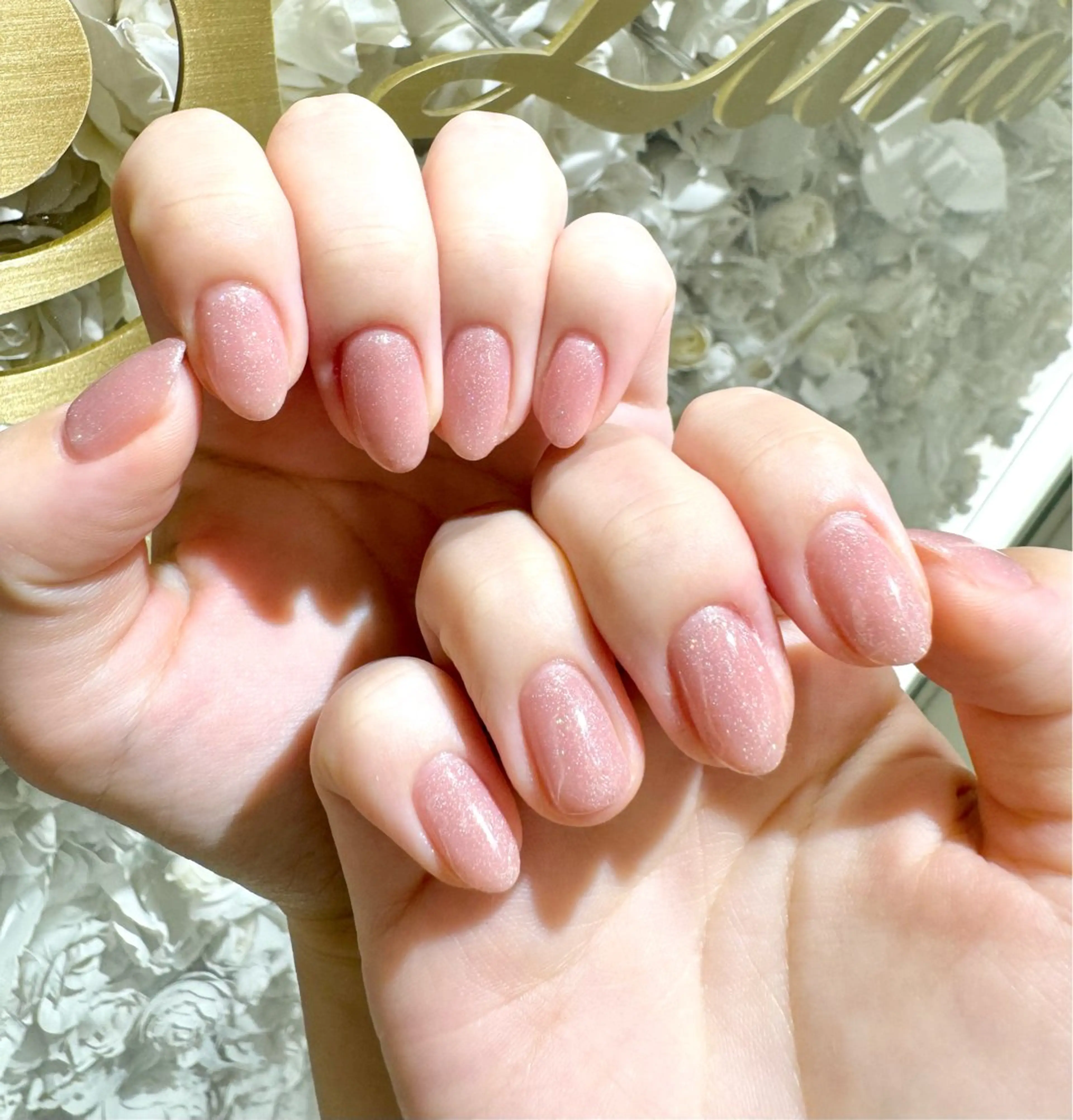 ネイル ラメ(グリッター) ハンドネイル La Luna アヤカのネイルデザイン