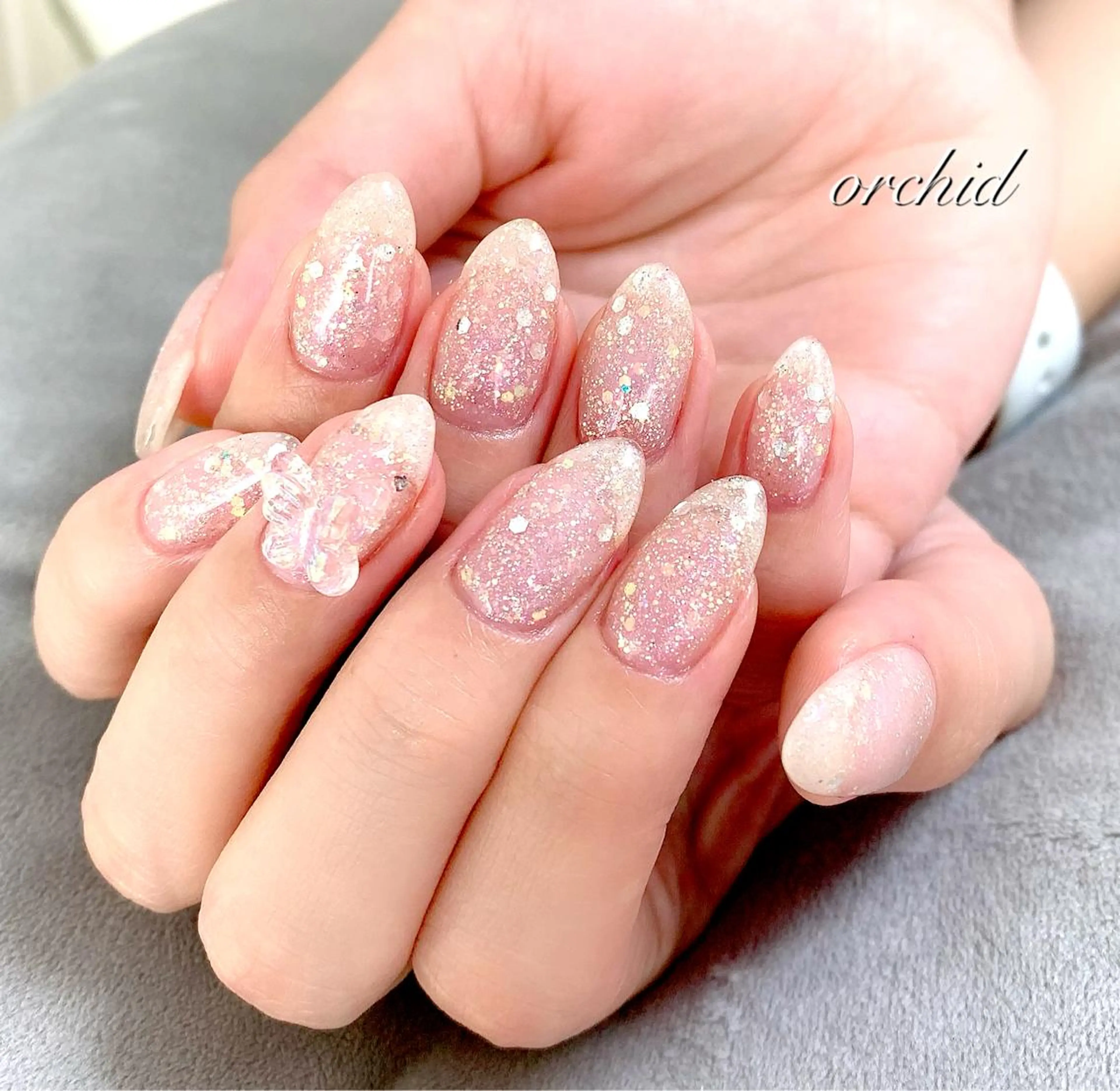 ネイル orchid ♡オーキッドのネイルデザイン