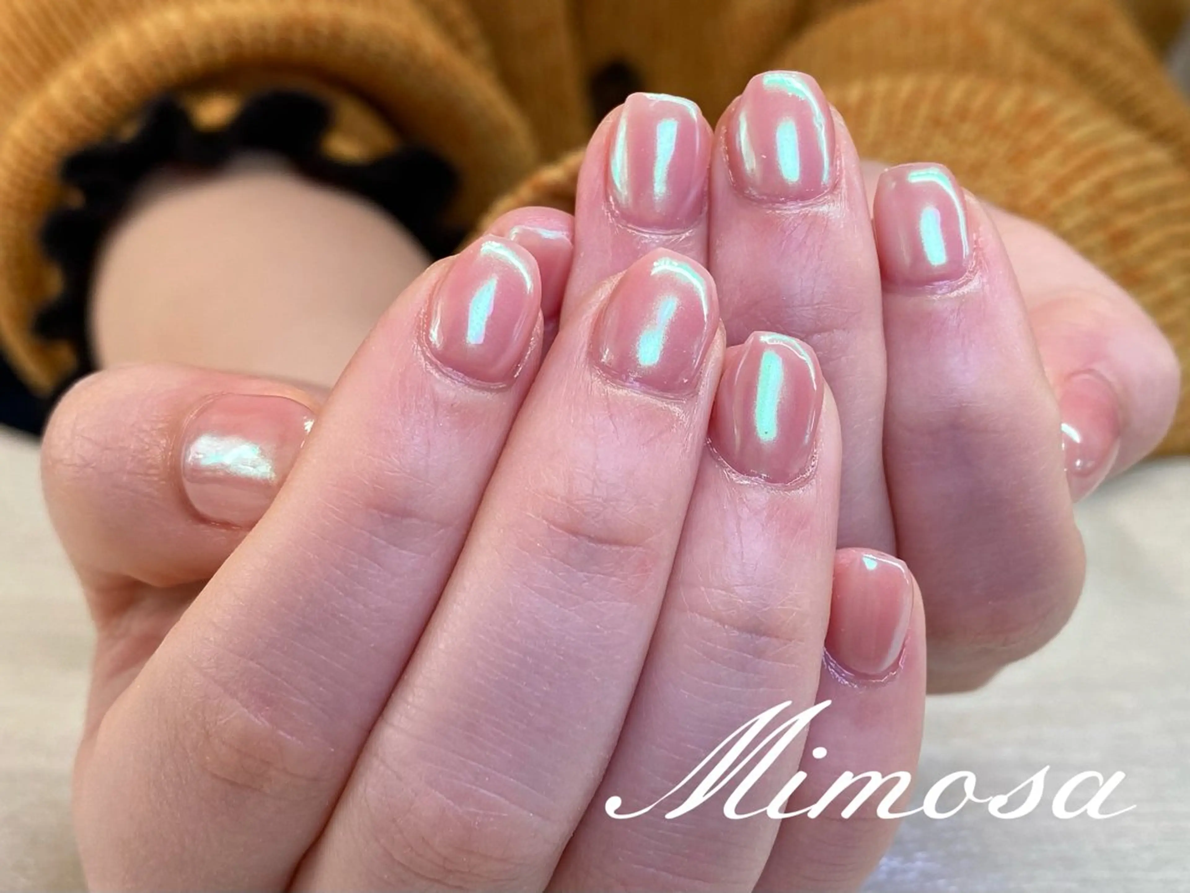 ネイル ハンドネイル 💛Mimosa💛 吉祥寺のネイルデザイン