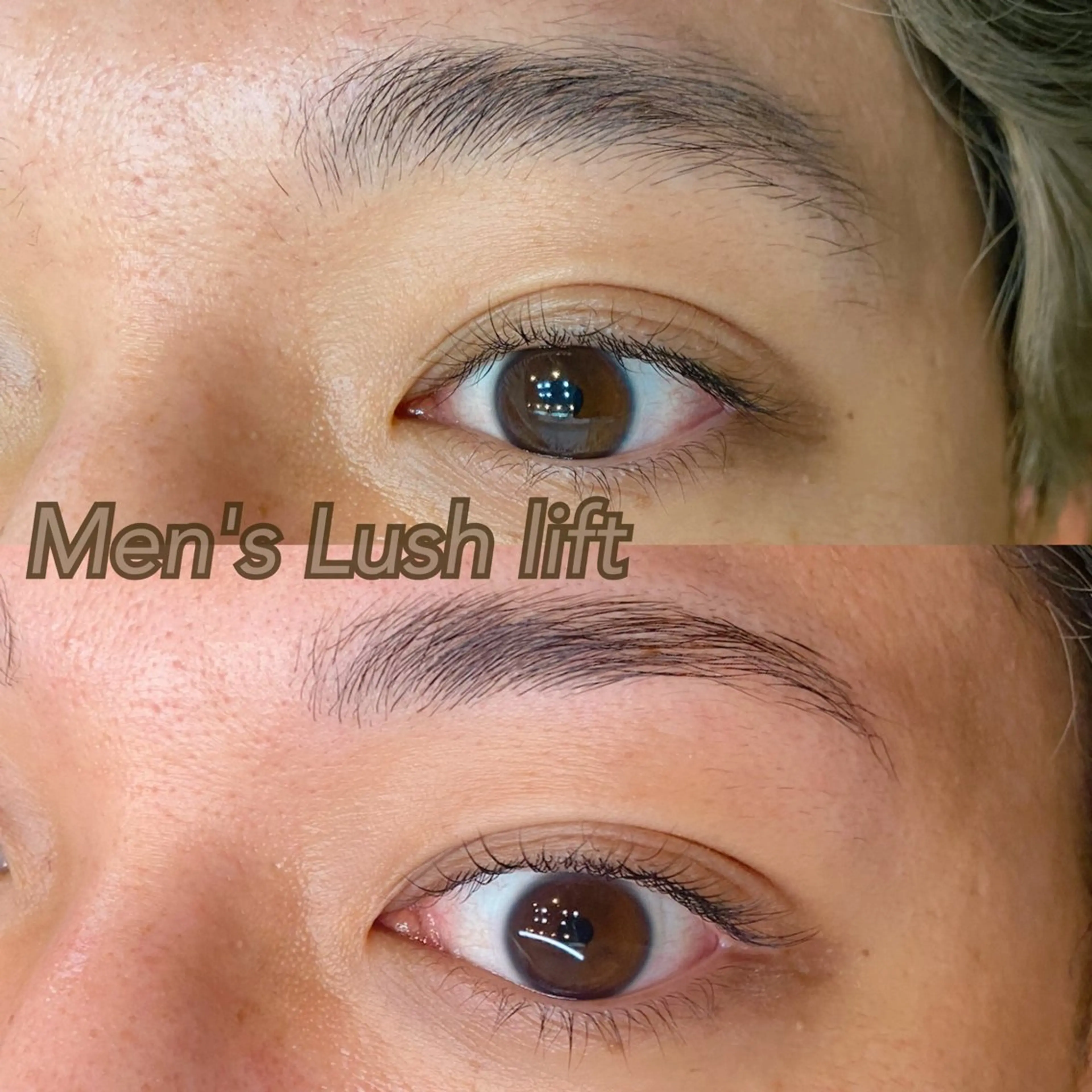 【men’s】まつ毛パーマ👁👁モチ↑↑コーティング仕上げ💫の写真