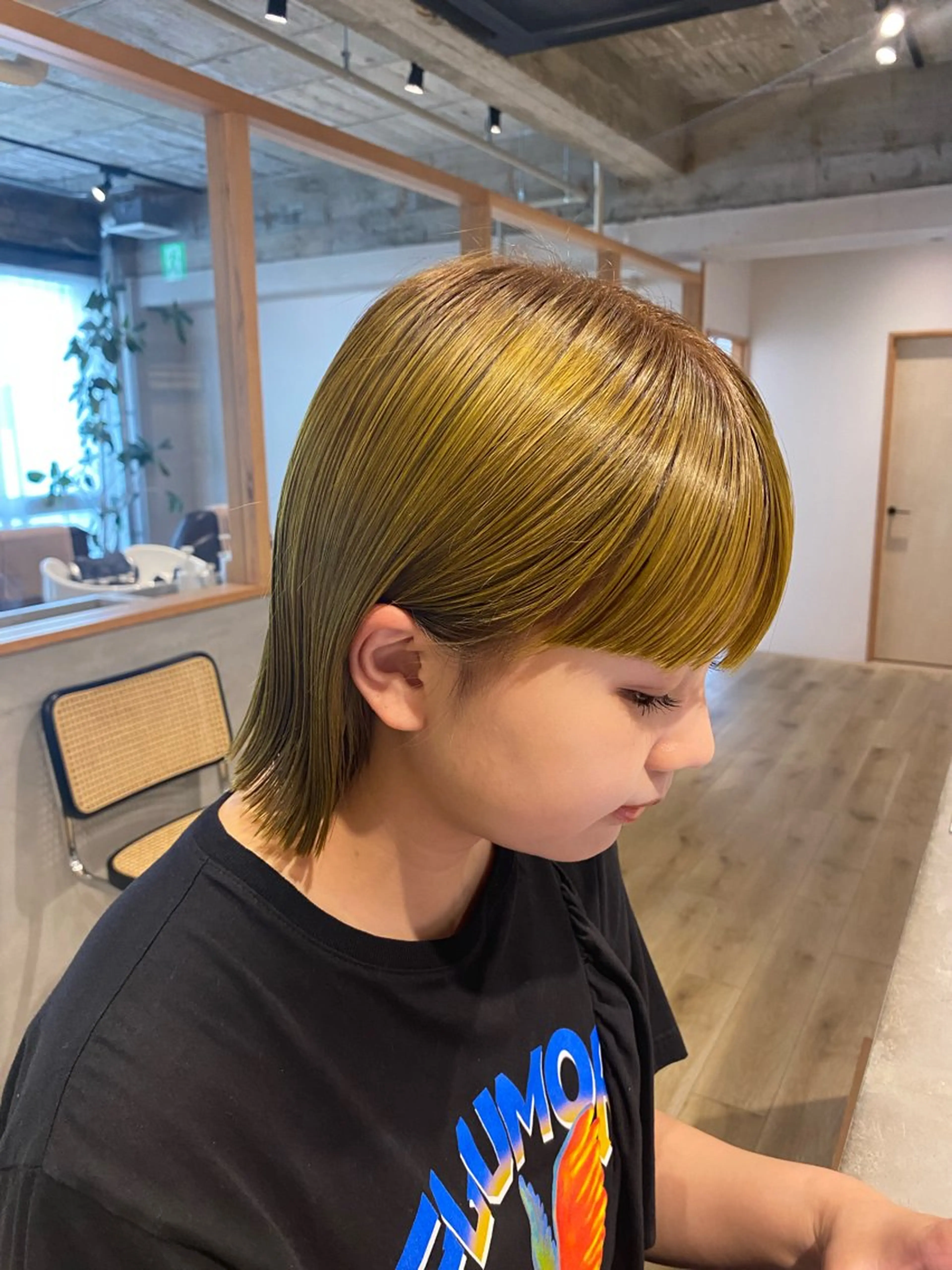 ショート カラー ヘアカラー ai ㅤのヘアスタイル