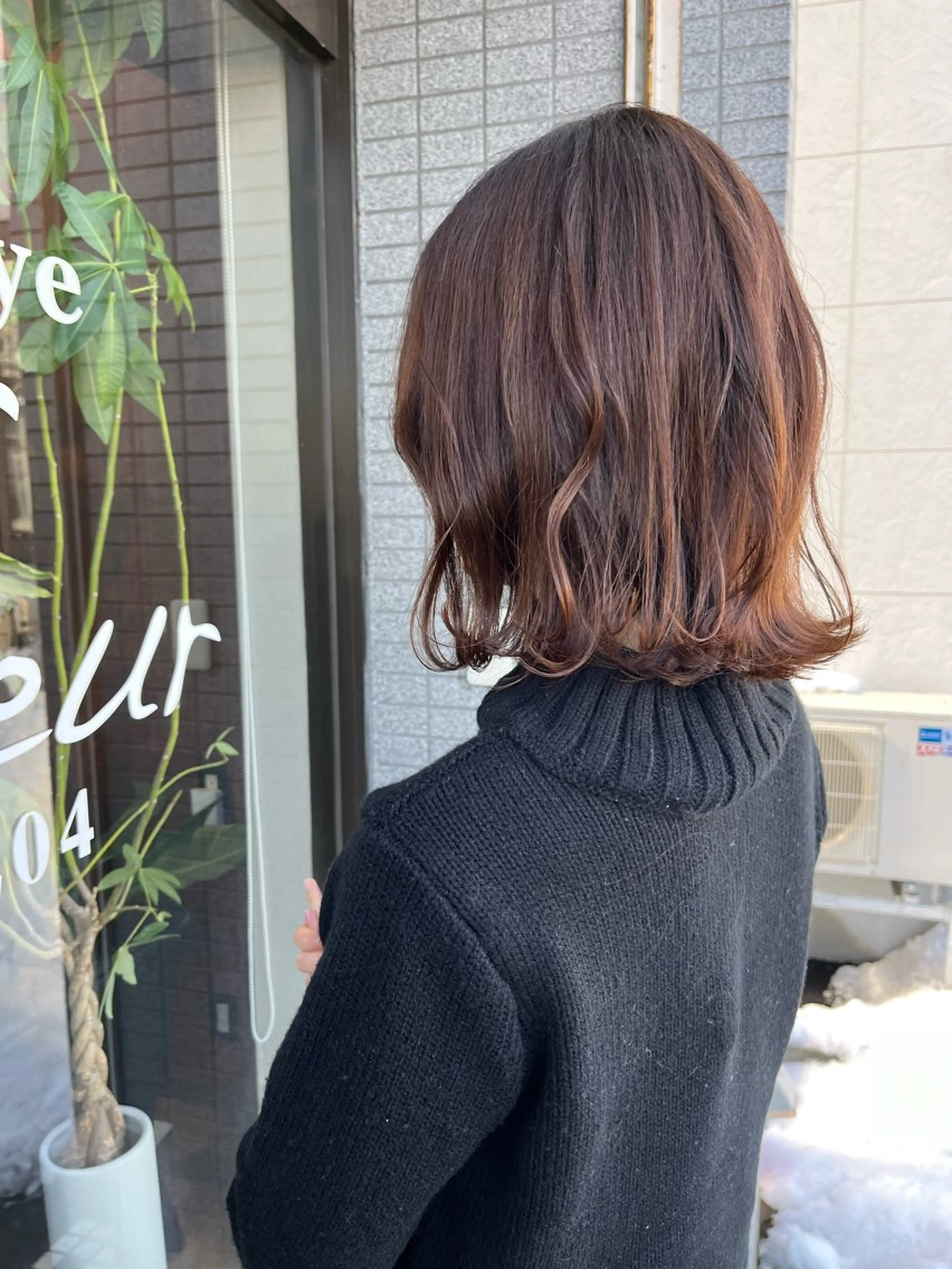ミディアム Un Fleur所属・立野 希沙のヘアスタイル