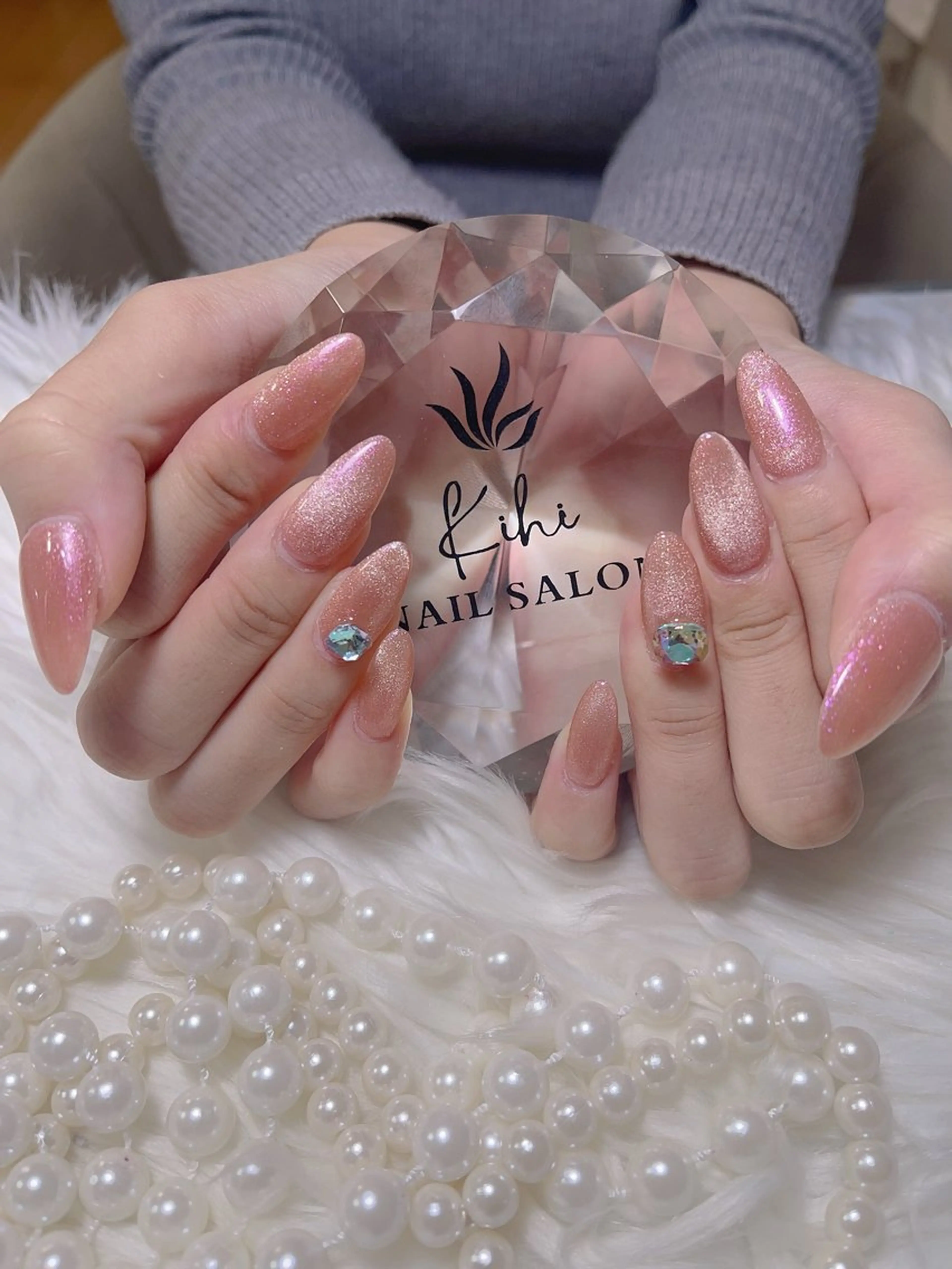 ネイル 💕鈴木ユリ パラジェル/オフ無料のネイルデザイン