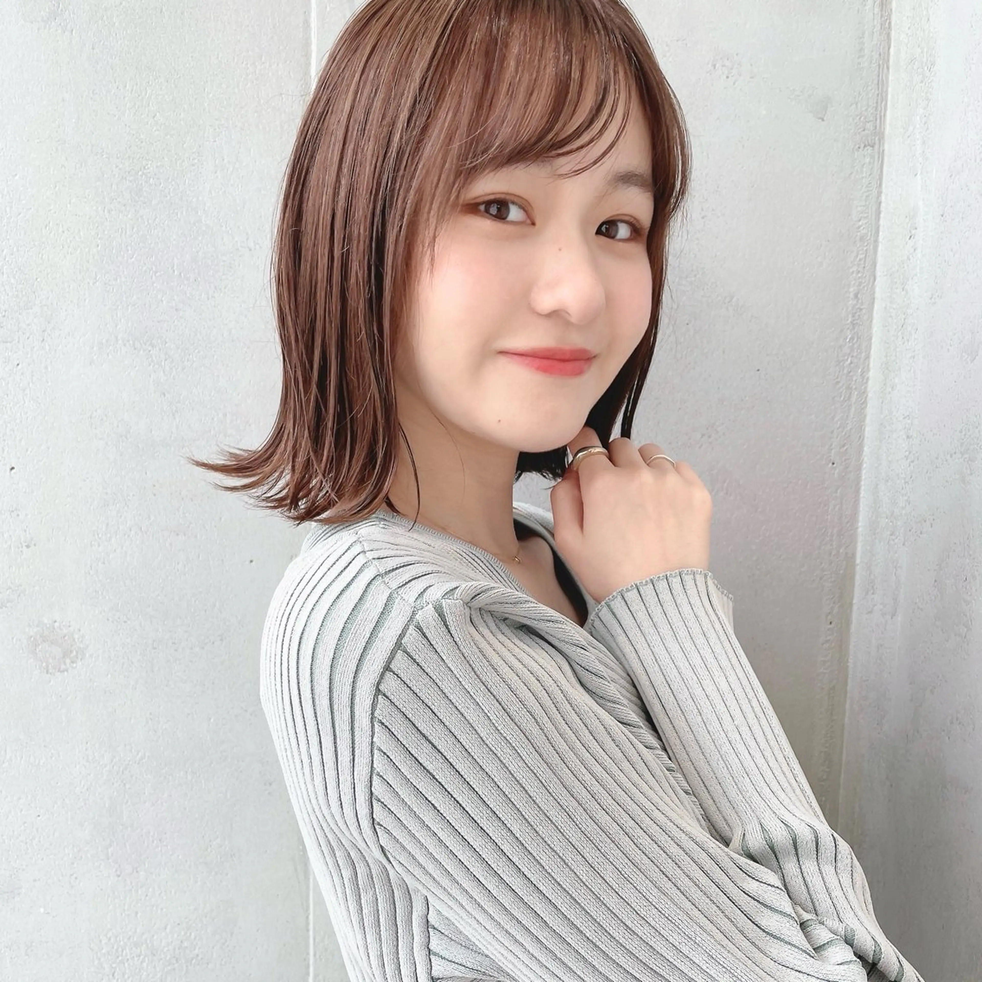 ミディアム 艶髪/髪質改善 ナカムラのヘアスタイル