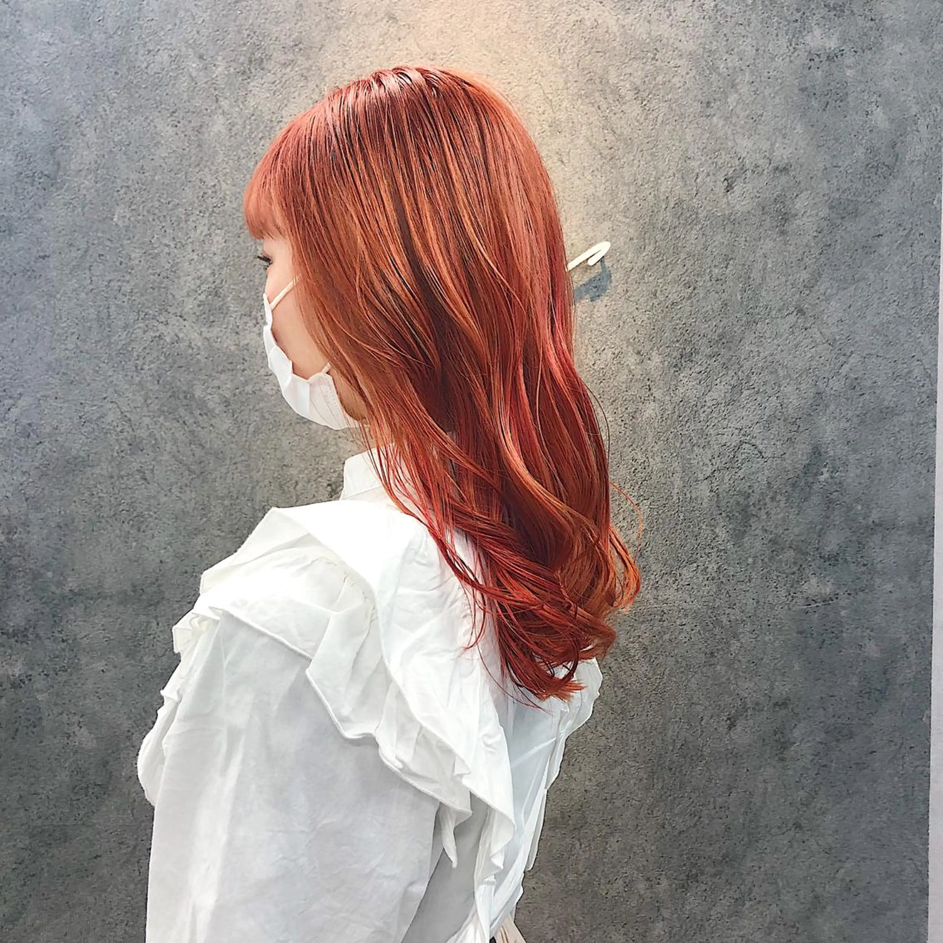 セミロング カット ヘアカラー トリートメント 所渉/韓国レイヤー /ウルフカットのヘアスタイル