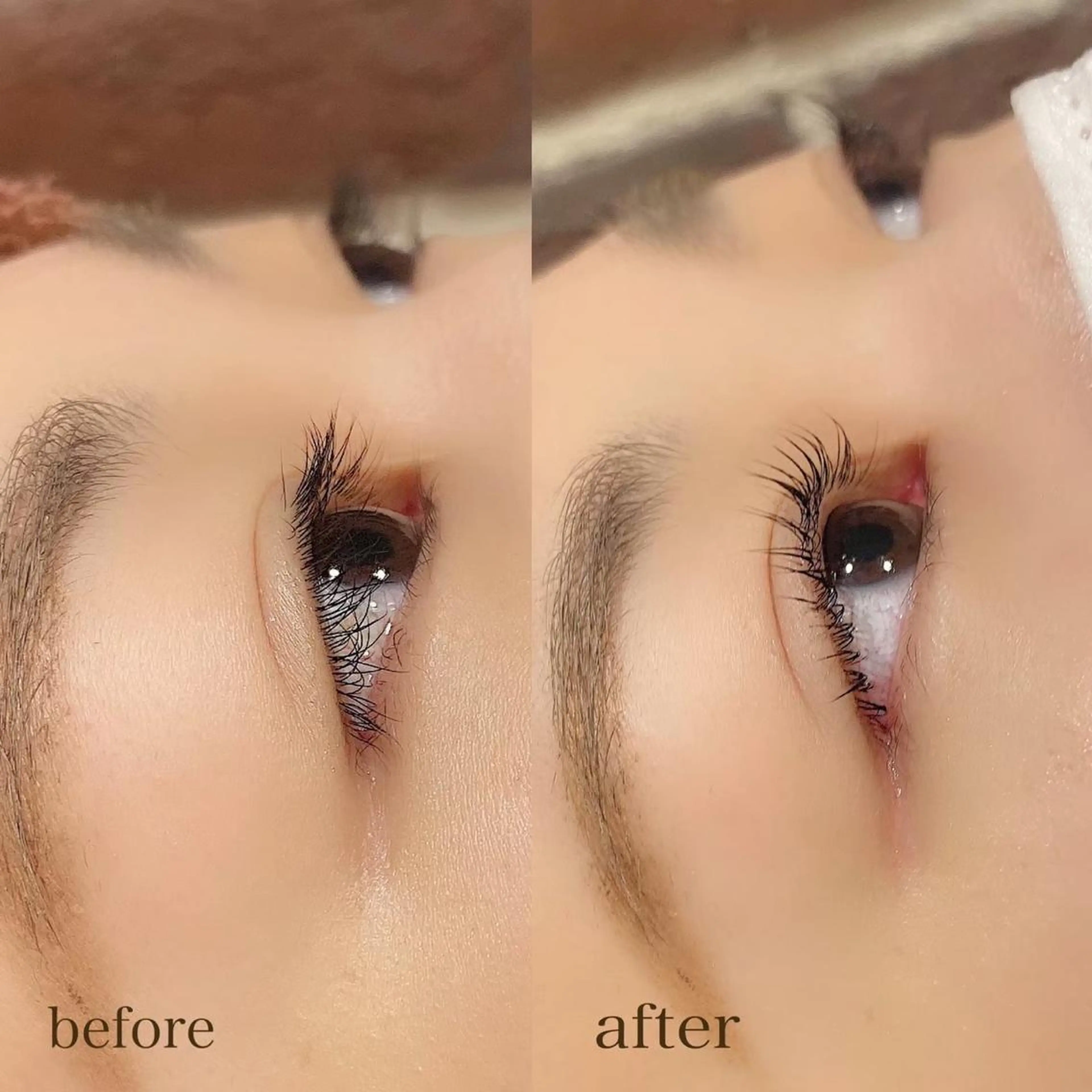 マツエク・マツパ 一重×まつ毛パーマ chiri／似合わせ ／まつげパーマ／立川のマツエク・マツパデザイン