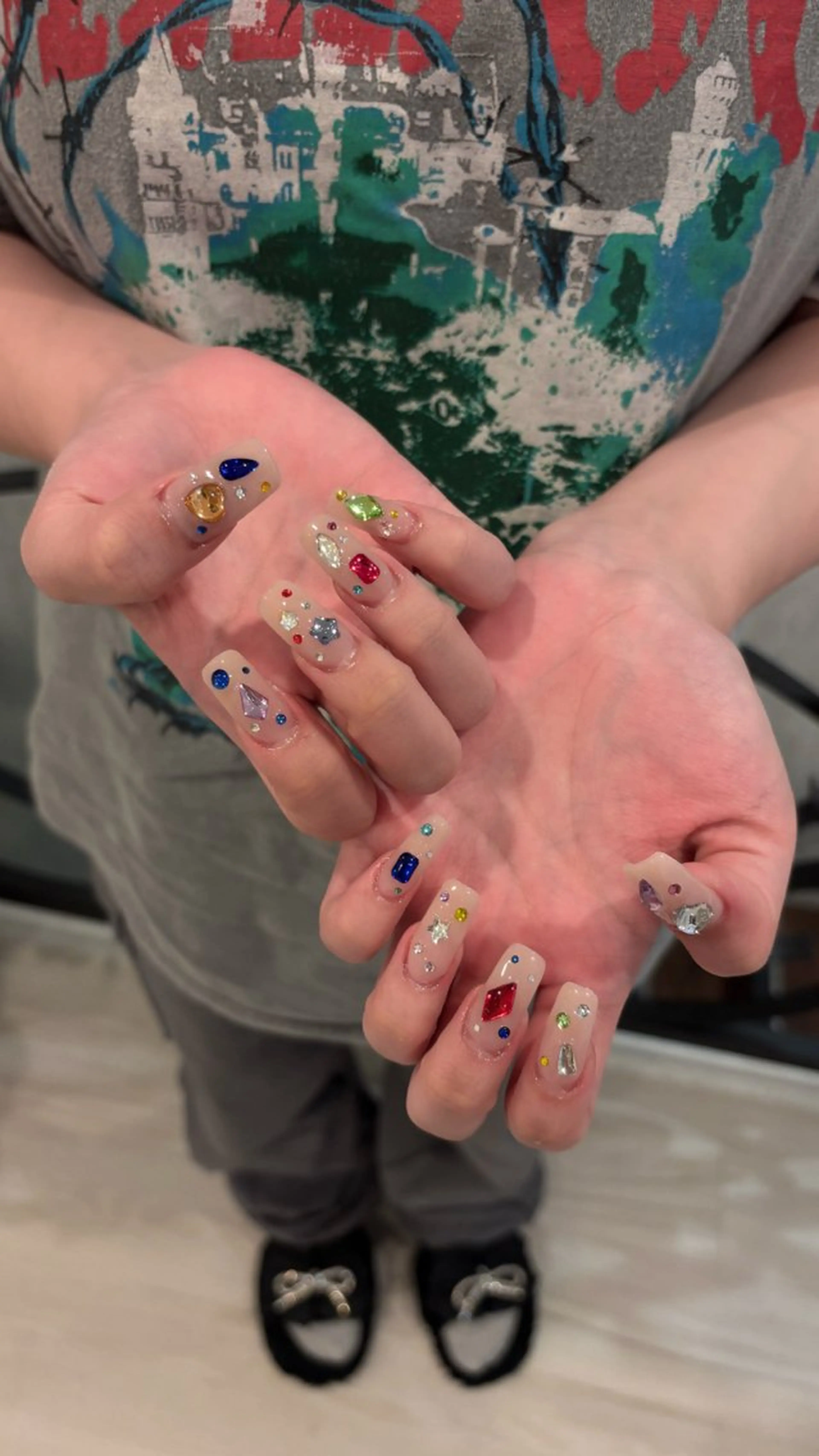 ネイル 名古屋ワンホンネイル 沙理亜のネイルデザイン