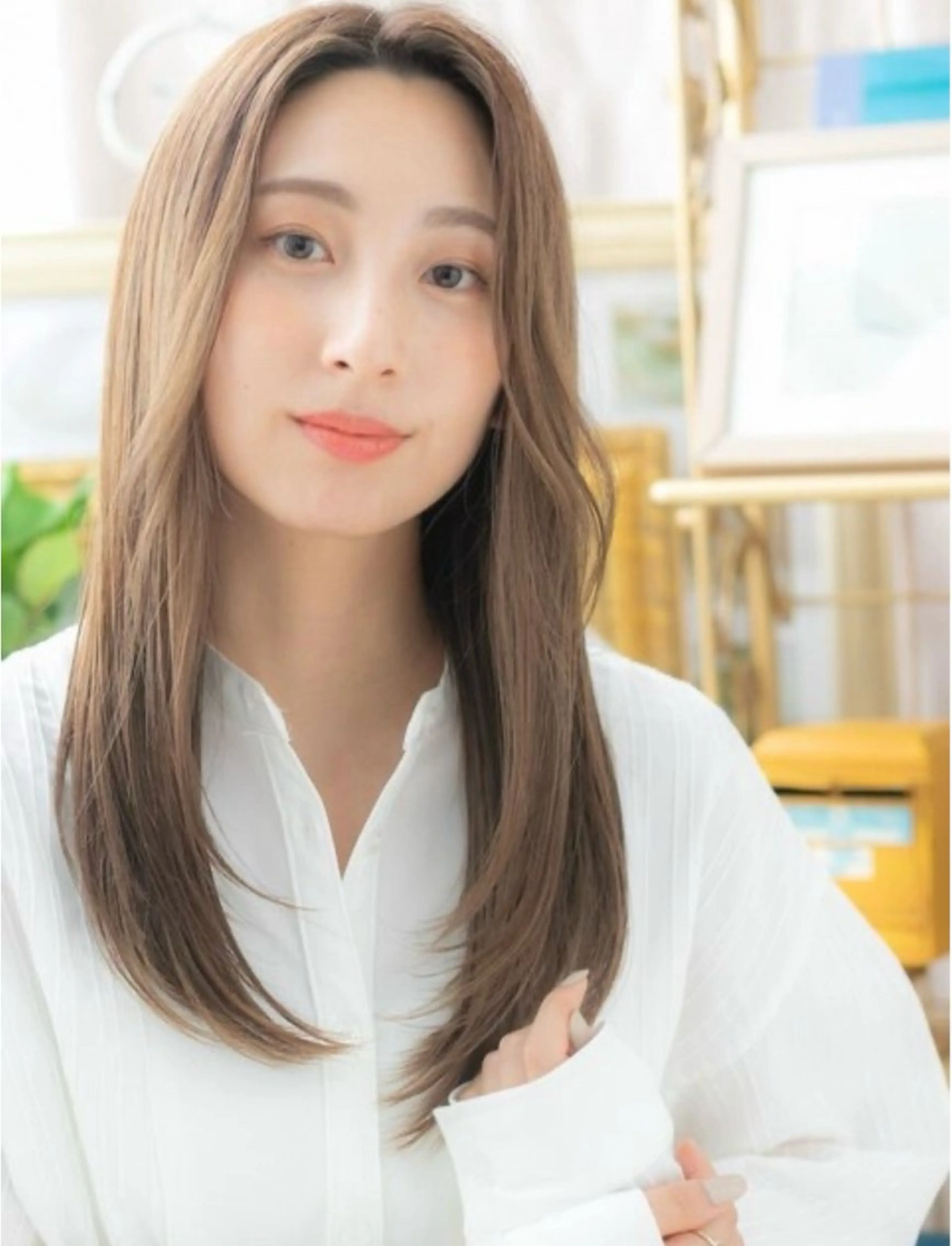 ロング パーマ カバーヘアブリス上尾店所属・飯田 萌友のヘアスタイル