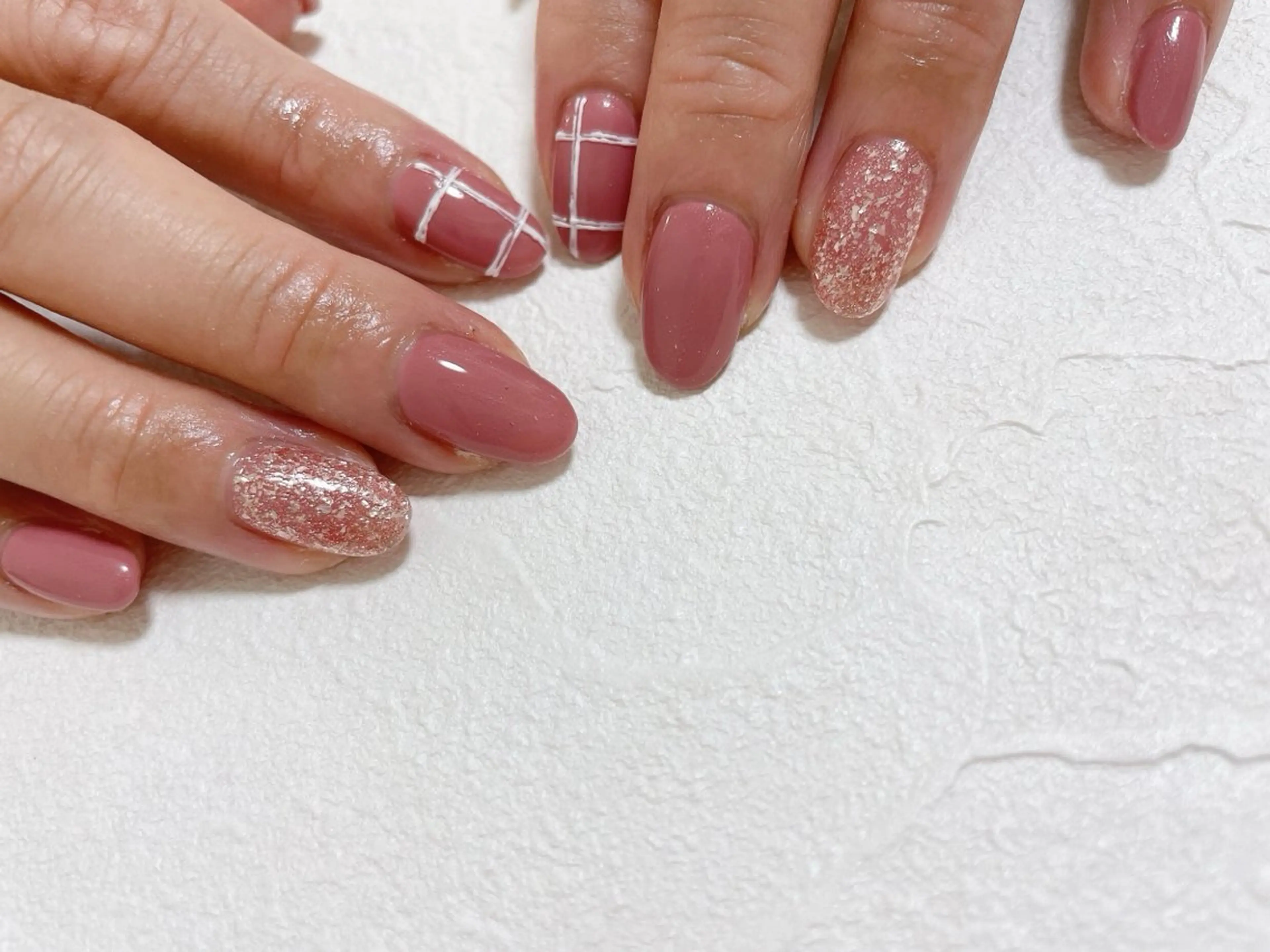 ネイル シンプルネイル ハンドネイル Mogu nail 二子玉川のネイルデザイン