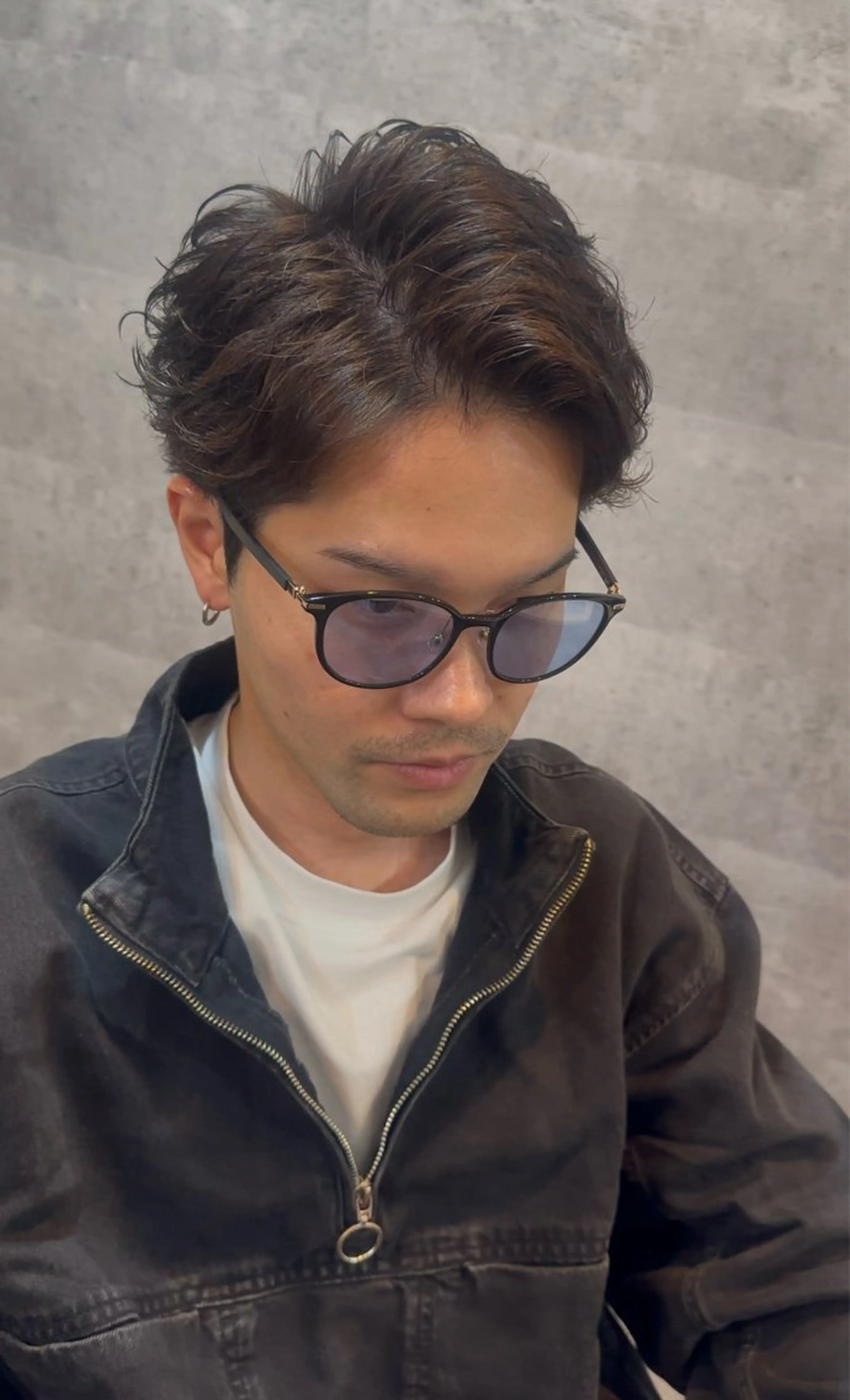 パーマ メンズ メンズパーマ Bleachi 大宮West所属・鈴木拓也 メンズカットのヘアスタイル